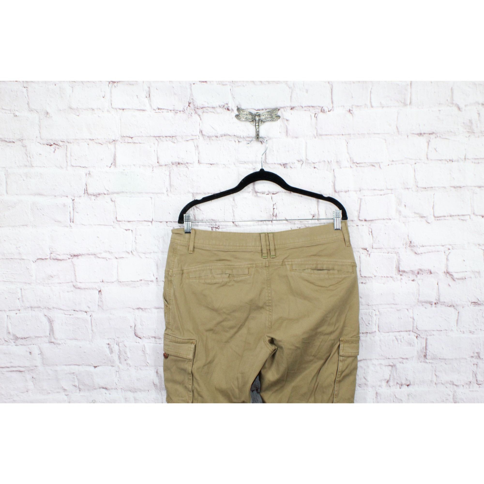 L.L. Bean LL Bean BeanFlex Cargo Pants Brown Standard Fit 33x29 Size US 33 - 3 Thumbnail