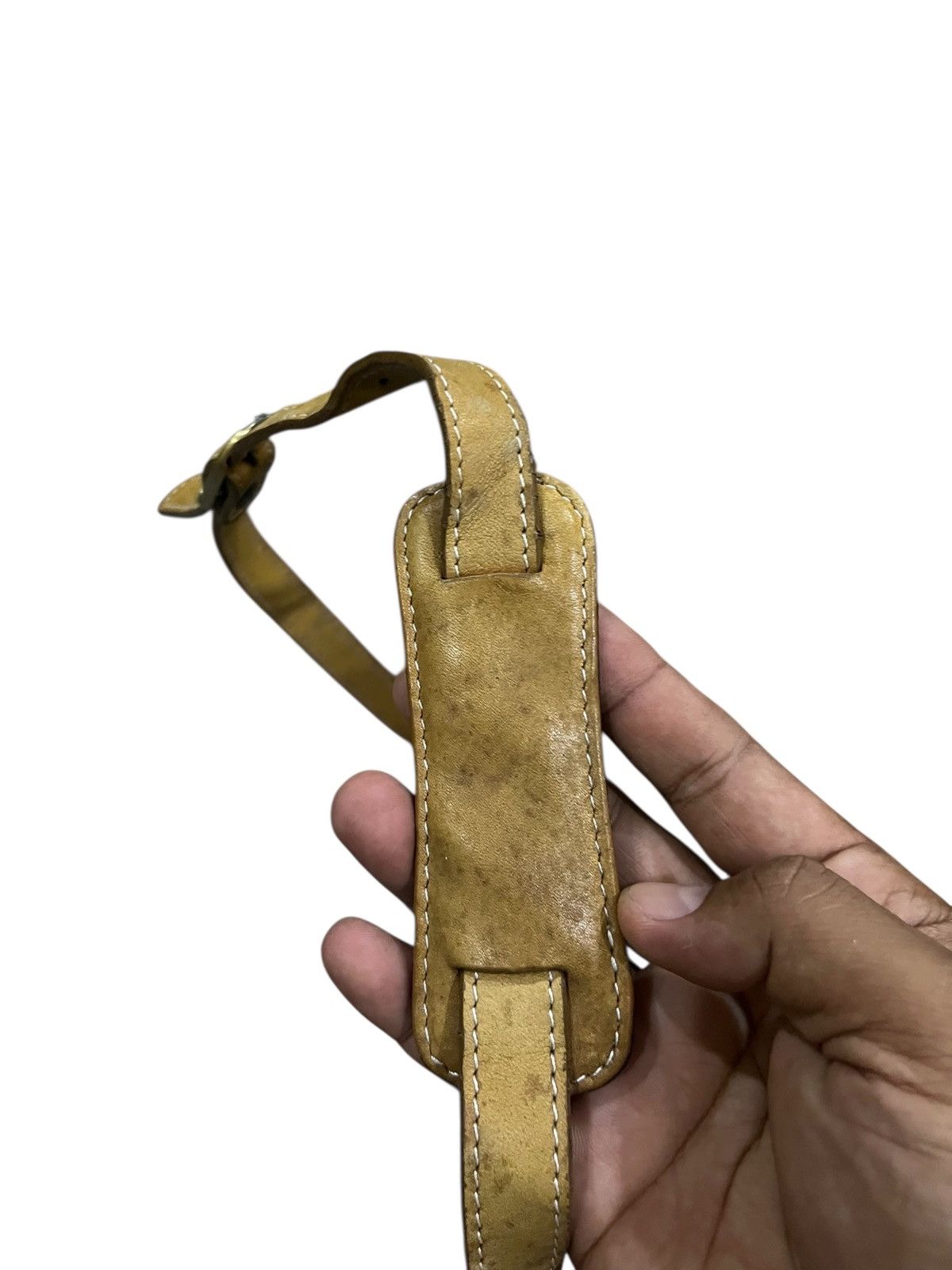 Japanese Brand Vintage cross body bag leather baseball glove leather Size ONE SIZE - 12 Thumbnail