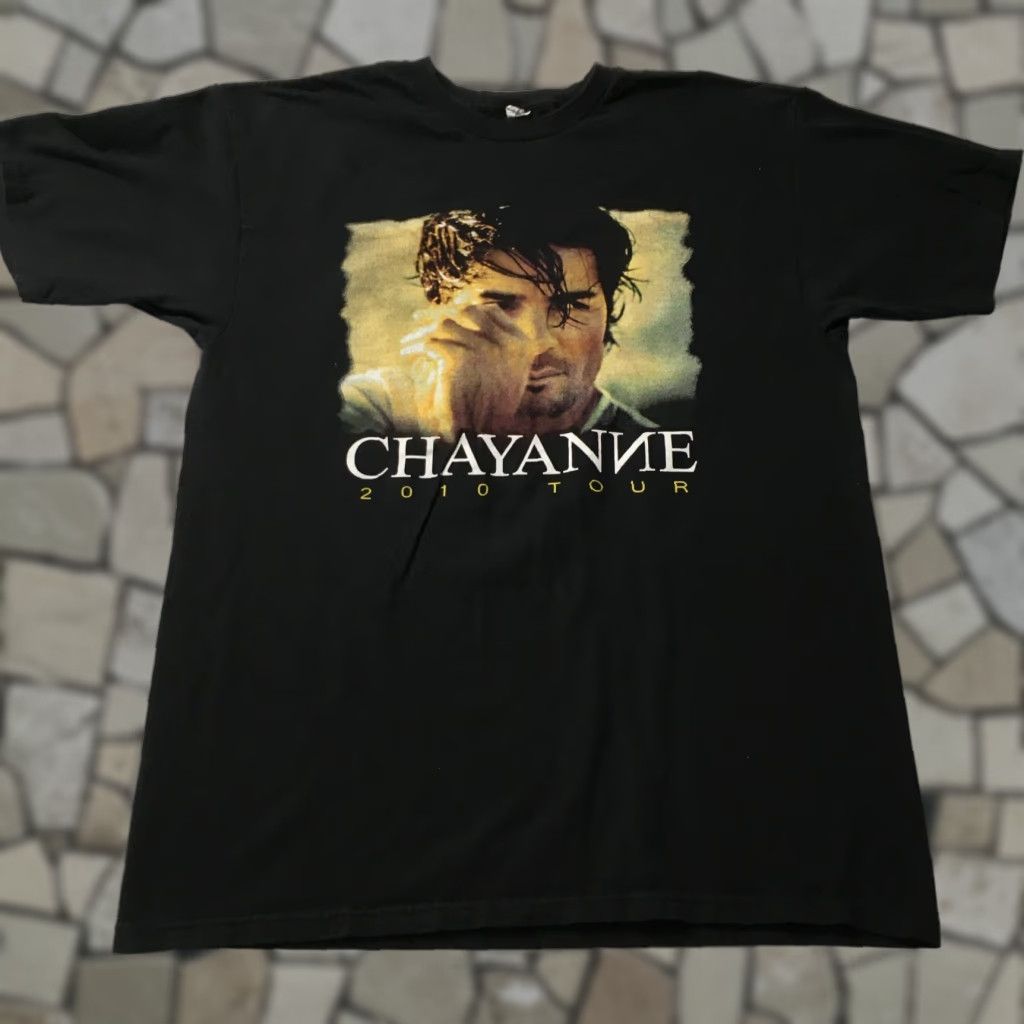 Vintage VINTAGE Chayanne No Hai Imposibles Tour T-Shirt Black LARGE Shirt Men XS? Size US L / EU 52-54 / 3 - 1 Thumbnail