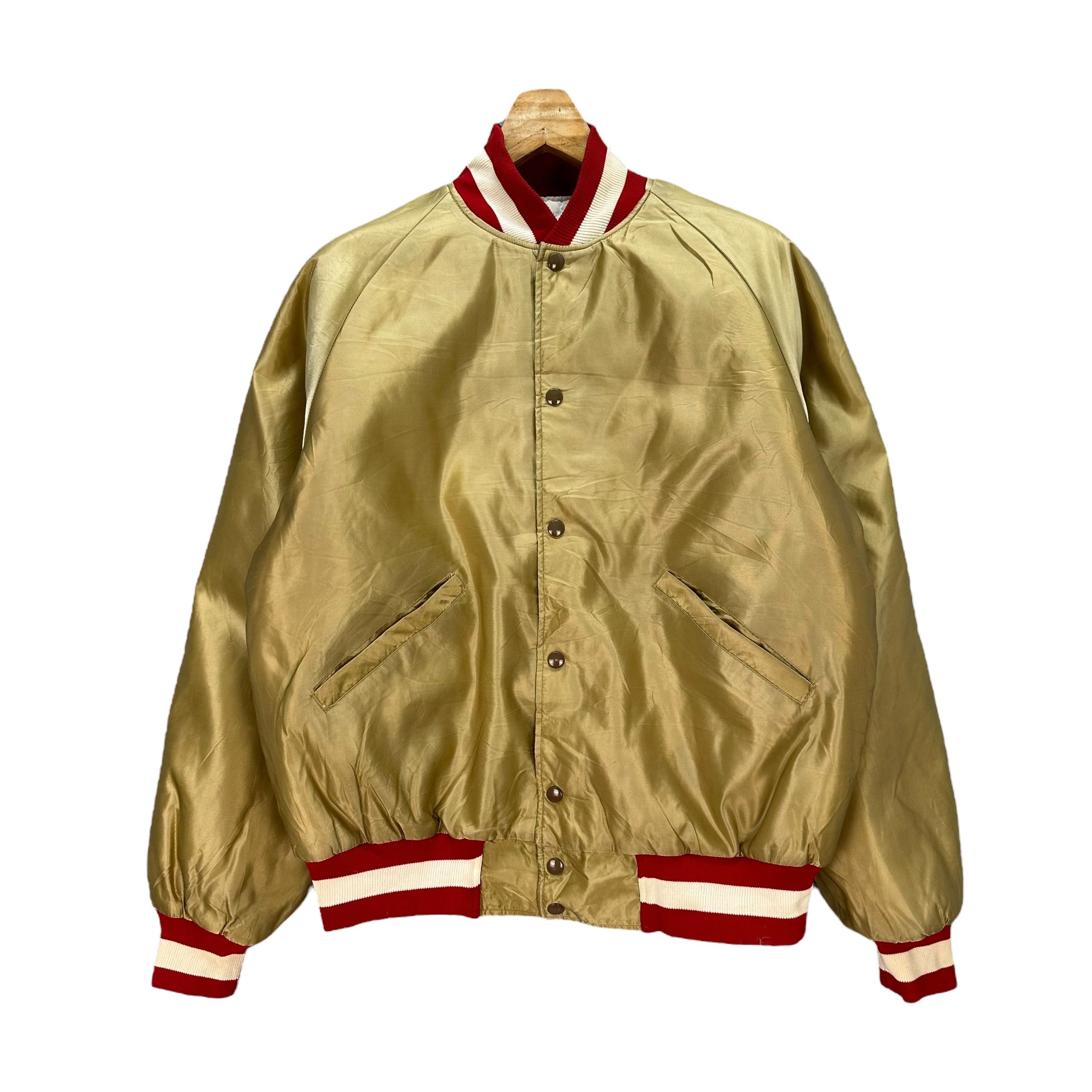 Vintage BUTWIN Made in USA Gold Coach Jacket #A37-0846 Size US L / EU 52-54 / 3 - 1 Thumbnail