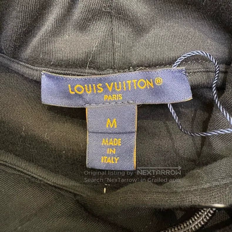 Louis Vuitton Louis Vuitton FW24 hooded print long-sleeve sweatshirt Size M / US 6-8 / IT 42-44 - 7 Thumbnail