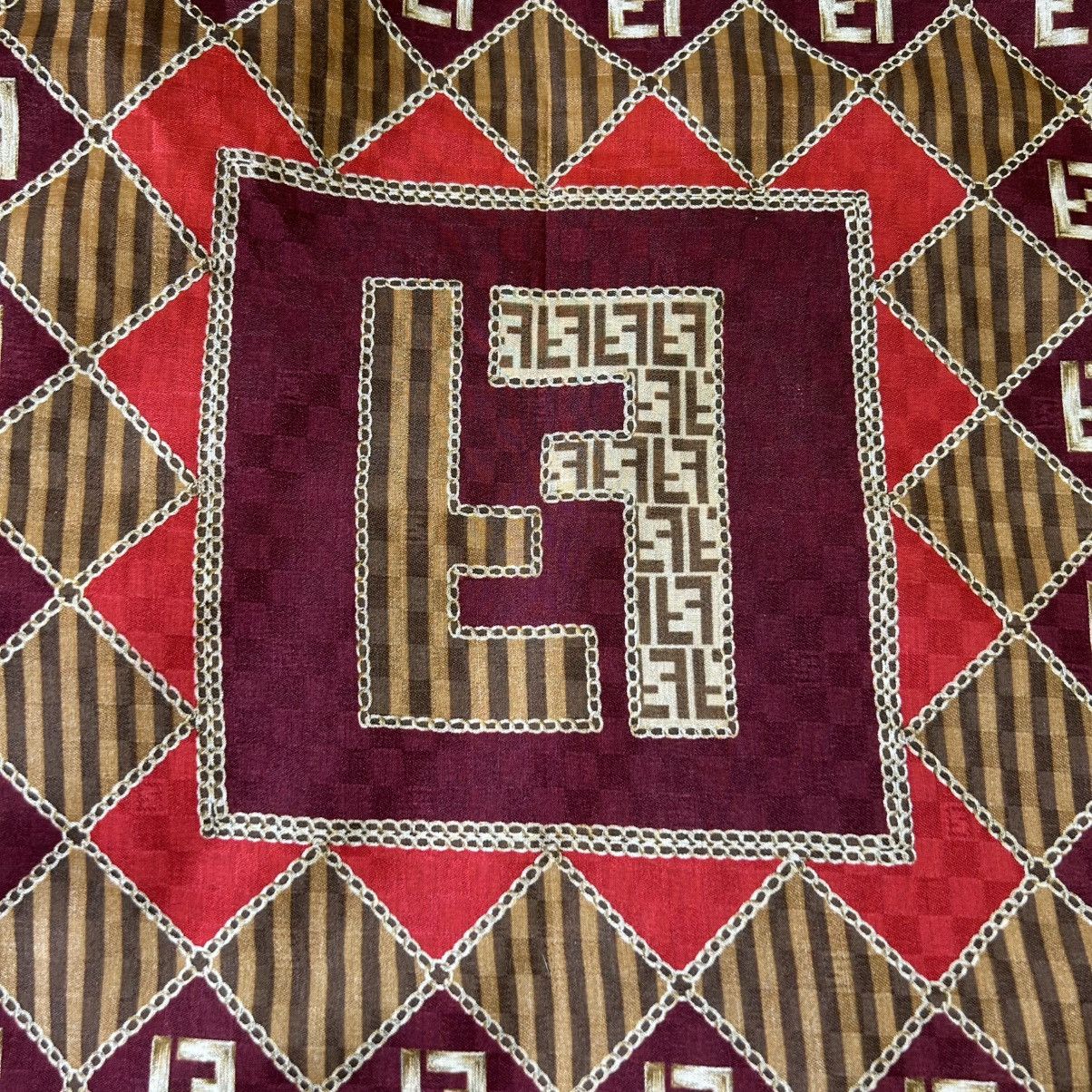 Fendi Vintage Fendi Handkerchief Size ONE SIZE - 2 Thumbnail