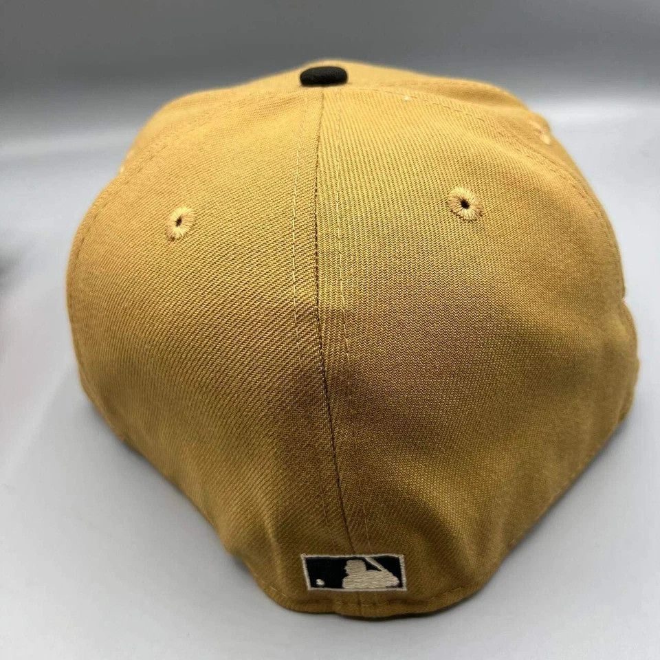 New Era Houston Astros Hat Men 7 5/8 59Fifty New Era MLB Fitted Cap Size ONE SIZE - 6 Thumbnail