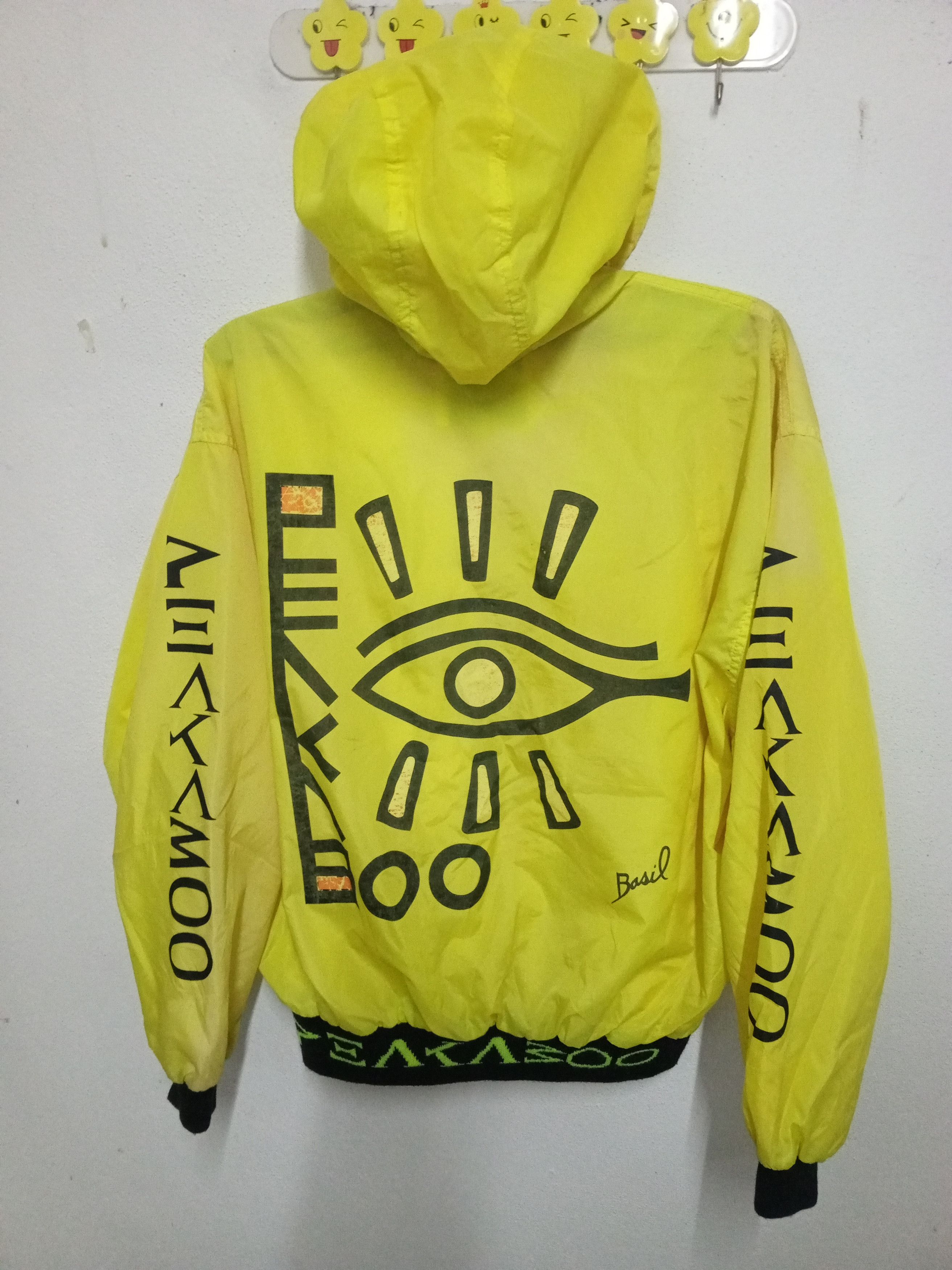Japanese Brand YELLOW - NYLON PEAKABOO JACKET ZIPPER Size US XL / EU 56 / 4 - 1 Thumbnail