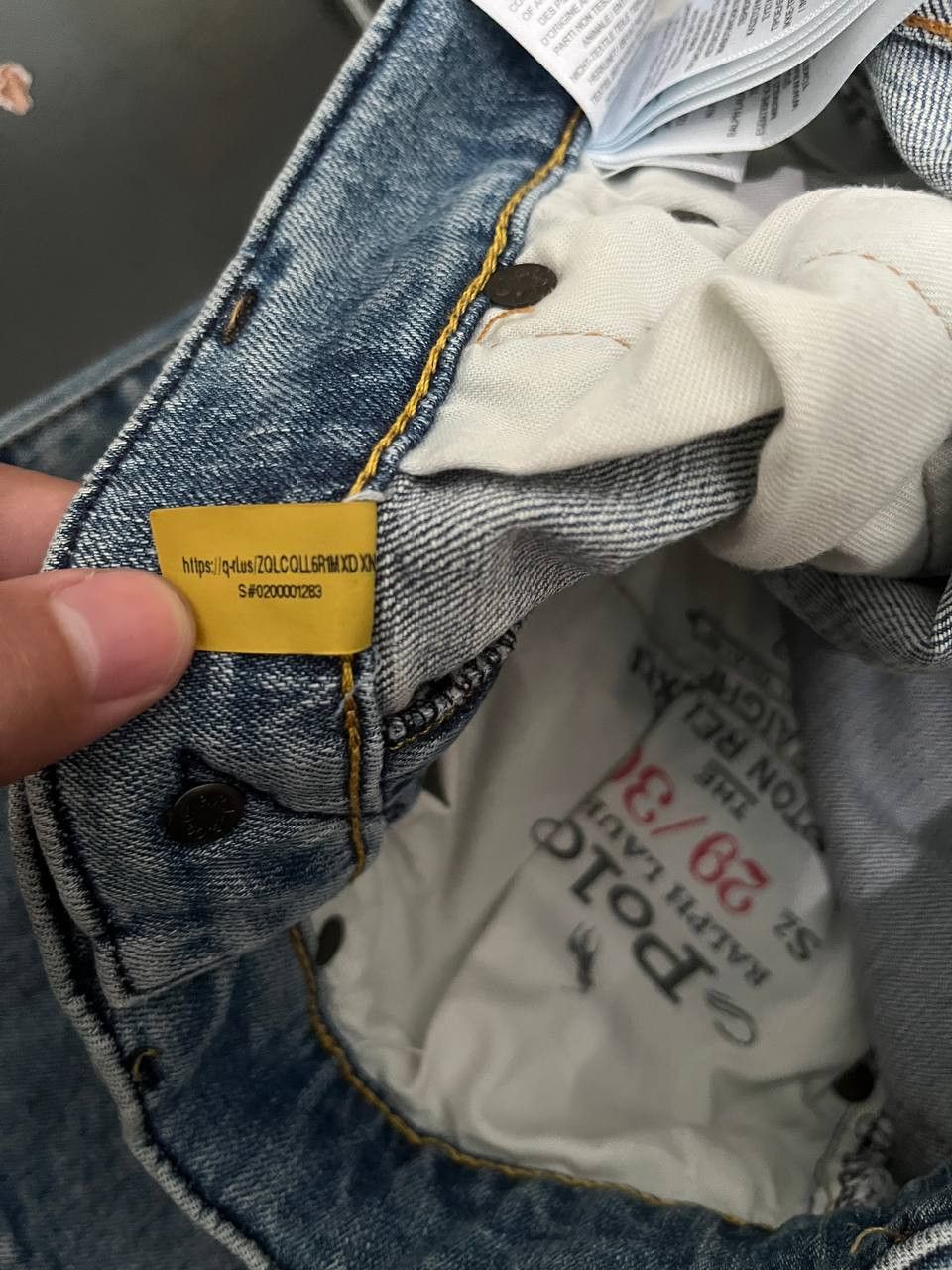 Polo Ralph Lauren Polo Ralph Lauren Hampton Relaxed Straight jeans Size US 29 - 9 Thumbnail