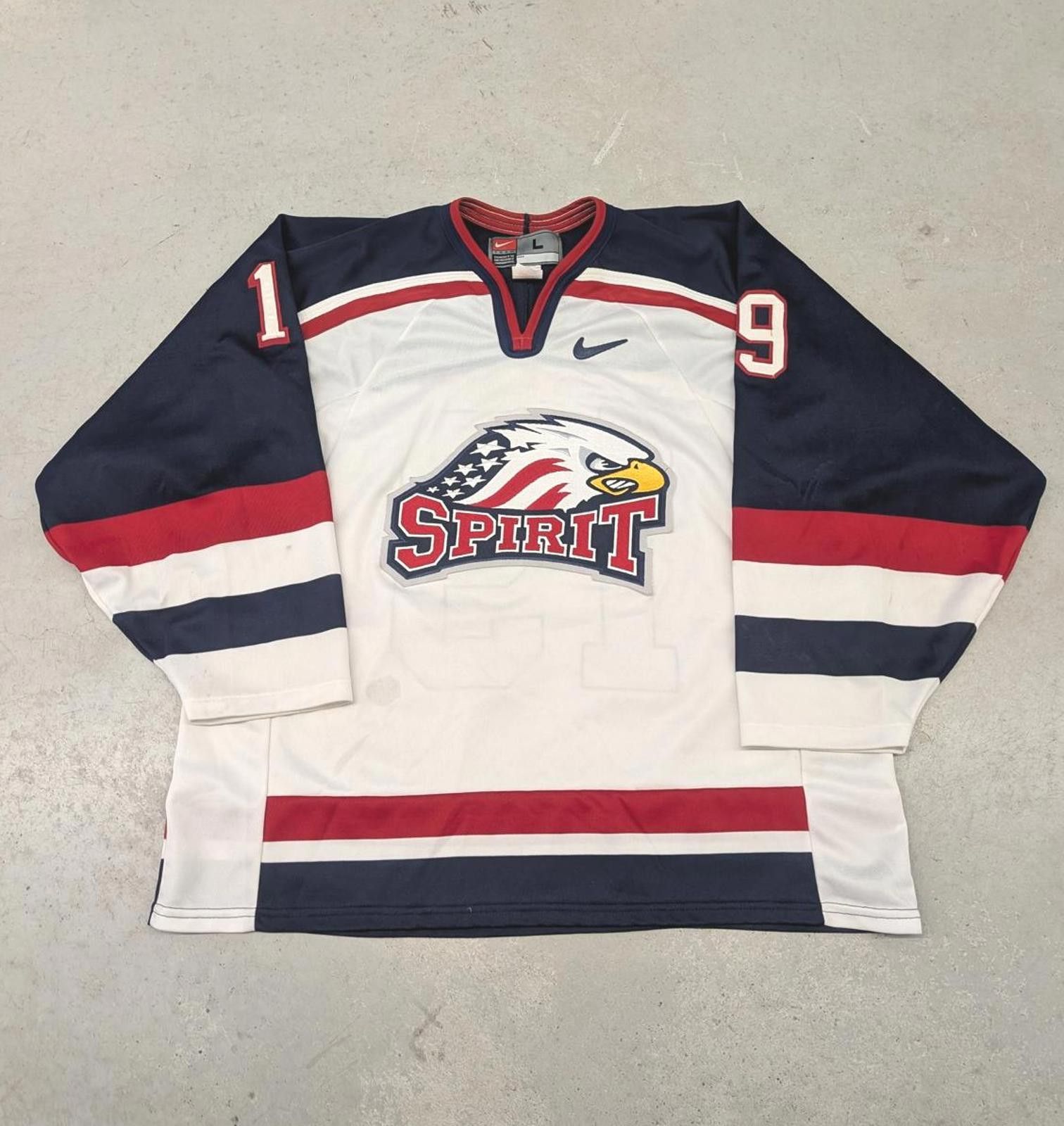 Nike Vintage Nike Michigan Saginaw Spirit OHL Borges 19 Jersey Size US L / EU 52-54 / 3 - 1 Thumbnail