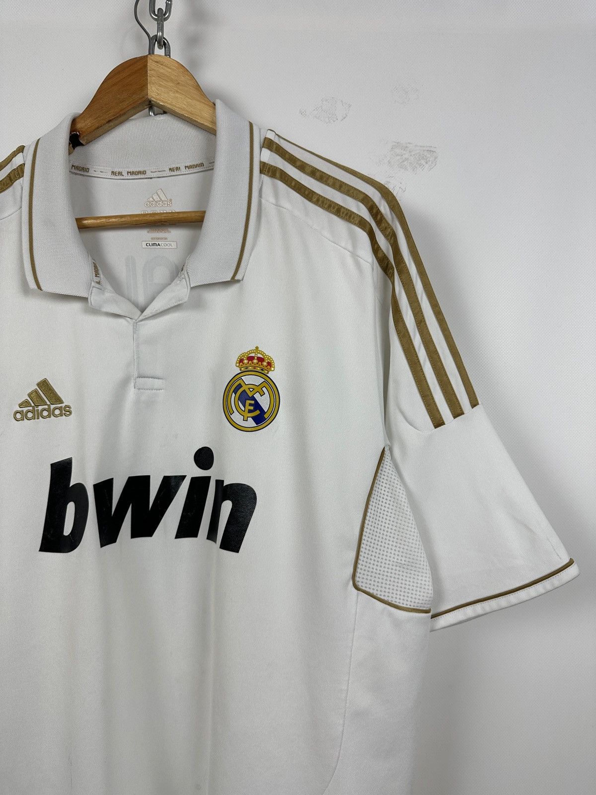 Adidas 2011/12 Vintage Adidas Real Madrid Cristiano Ronaldo Jersey Size US XL / EU 56 / 4 - 5 Thumbnail