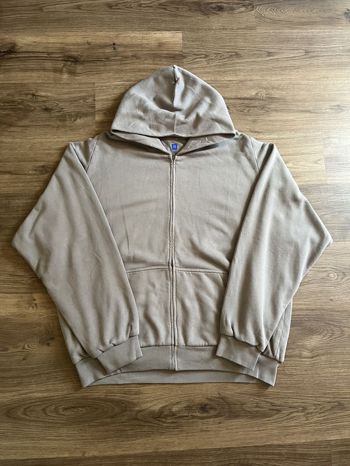 トップス YZY GAP ZIP HOODIE LIGHT GRAY XXL Yeezy x Gap Zip Up Exclusive Hoodie Light Grey Men's - SS22 - US