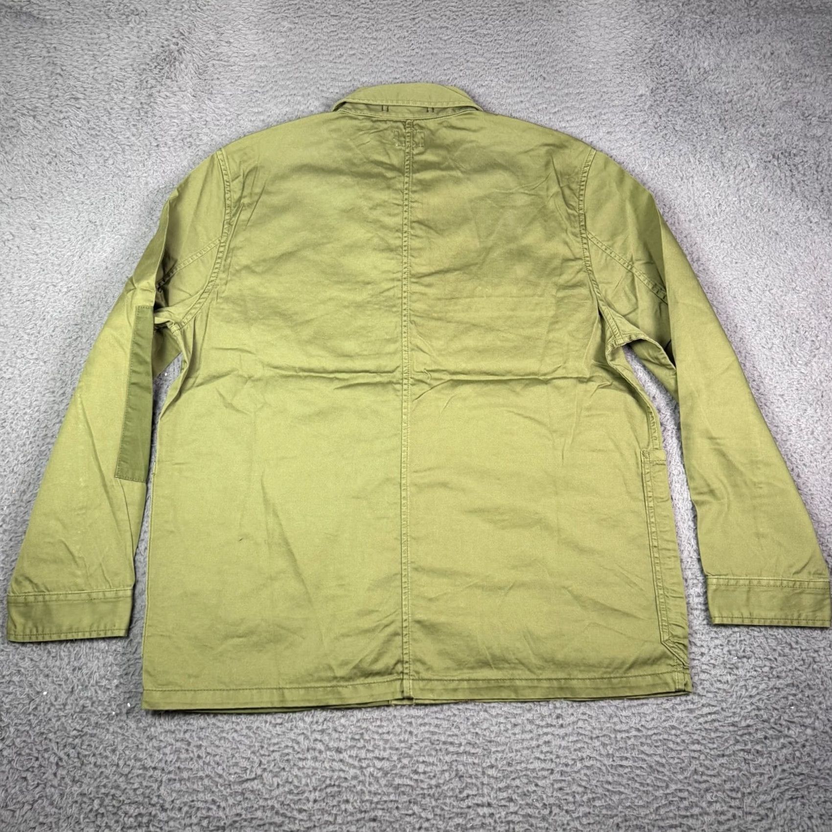 Todd Snyder Todd Snyder Patched French Chore Coat Mens L Green Military Shirt Jacket NEW Size US L / EU 52-54 / 3 - 5 Thumbnail