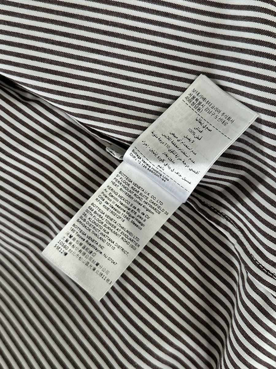 Bottega Veneta Bottega veneta men’s striped shirt compact Size US S / EU 44-46 / 1 - 9 Thumbnail
