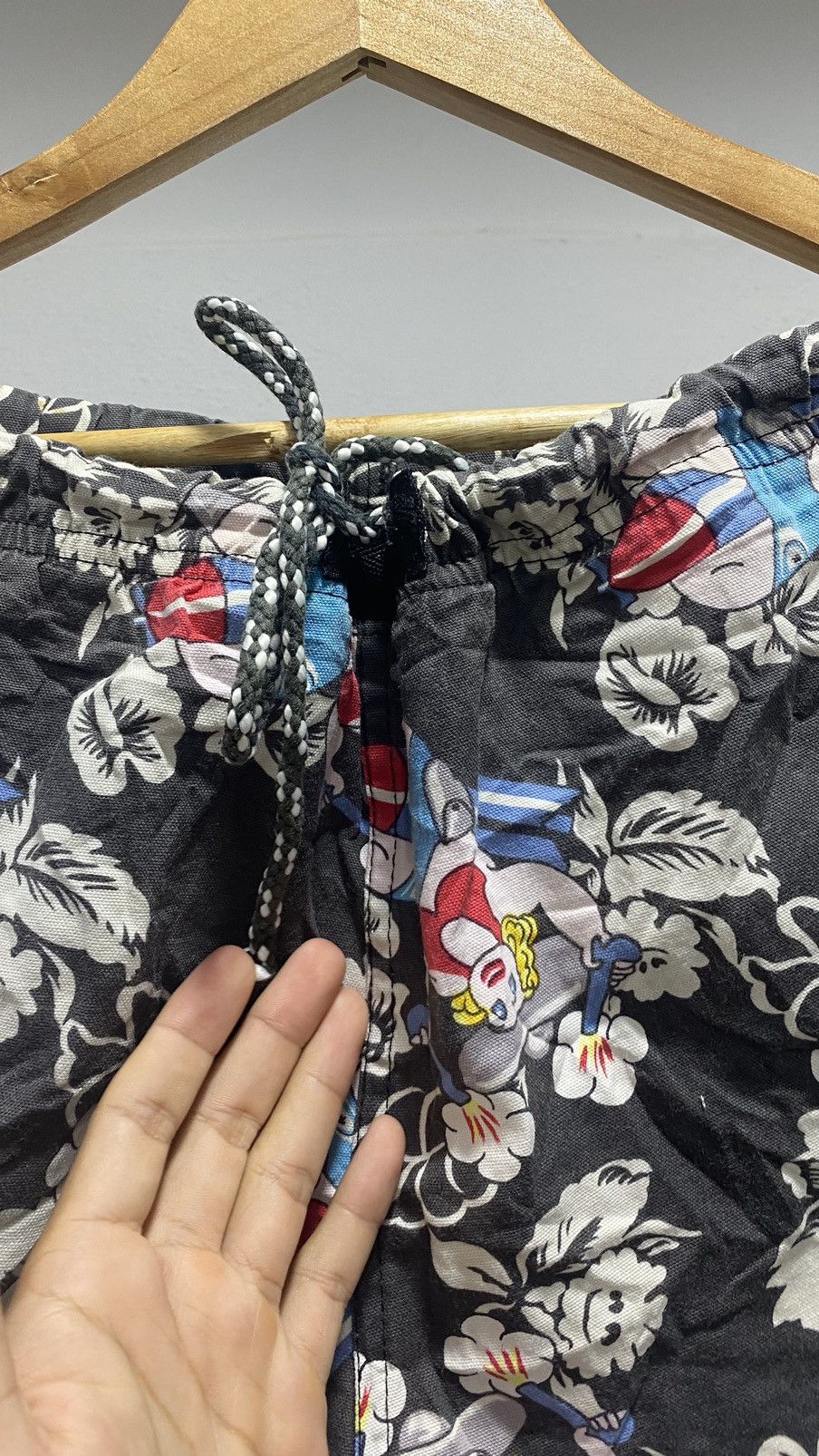 Quiksilver Quiksilver Cartoon Beach Pants 80s Size US 34 / EU 50 - 7 Thumbnail