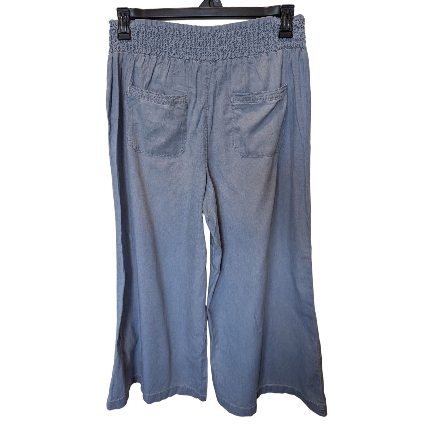 Other Sincerely Jules Chambray Paperbag Pants Large Size 34" / US 12 / IT 48 - 3 Thumbnail