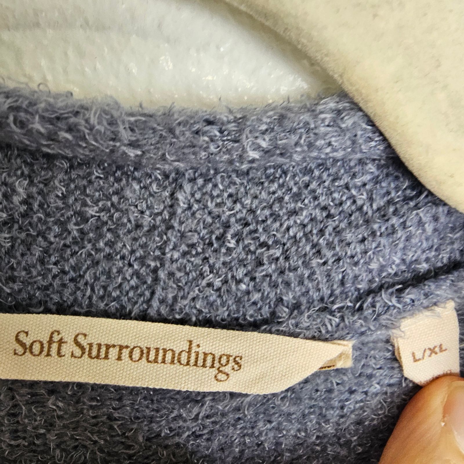 Soft Surroundings Soft Surroundings Womens Open Front Cardigan Sweater Sz L/XL Size L / US 10 / IT 46 - 6 Thumbnail