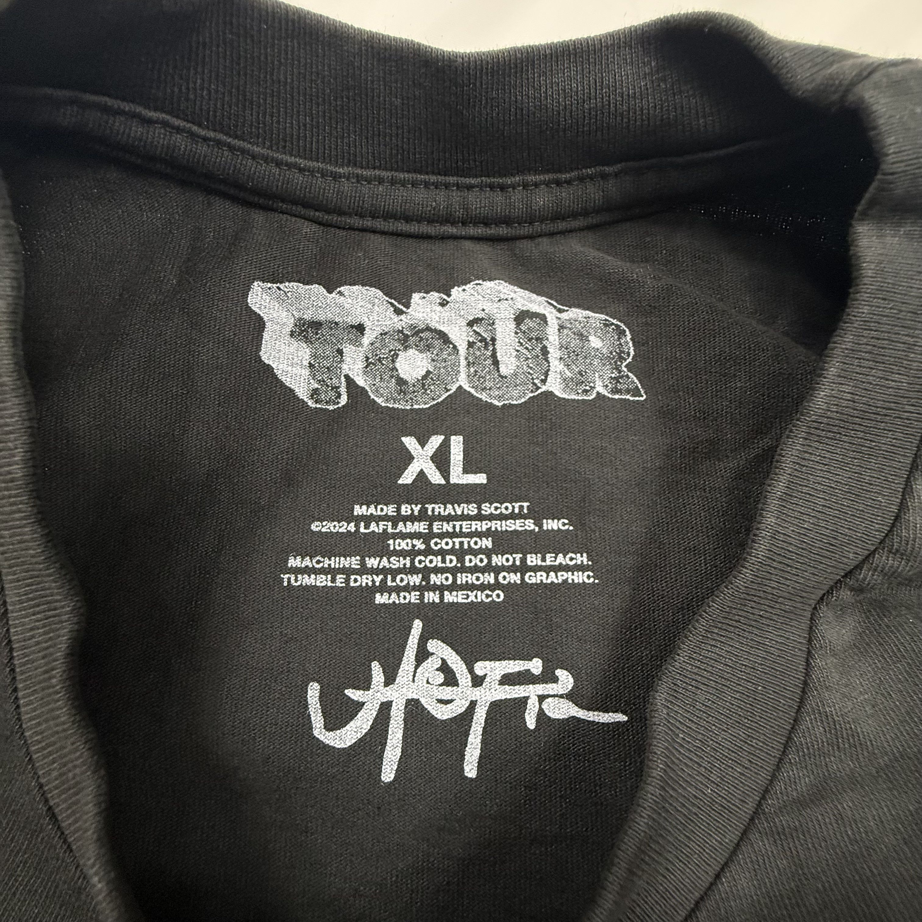 Travis Scott Travis Scott Circus Maximus Euro Tour 24 -Shirt XL Utopia Size US XL / EU 56 / 4 - 5 Thumbnail