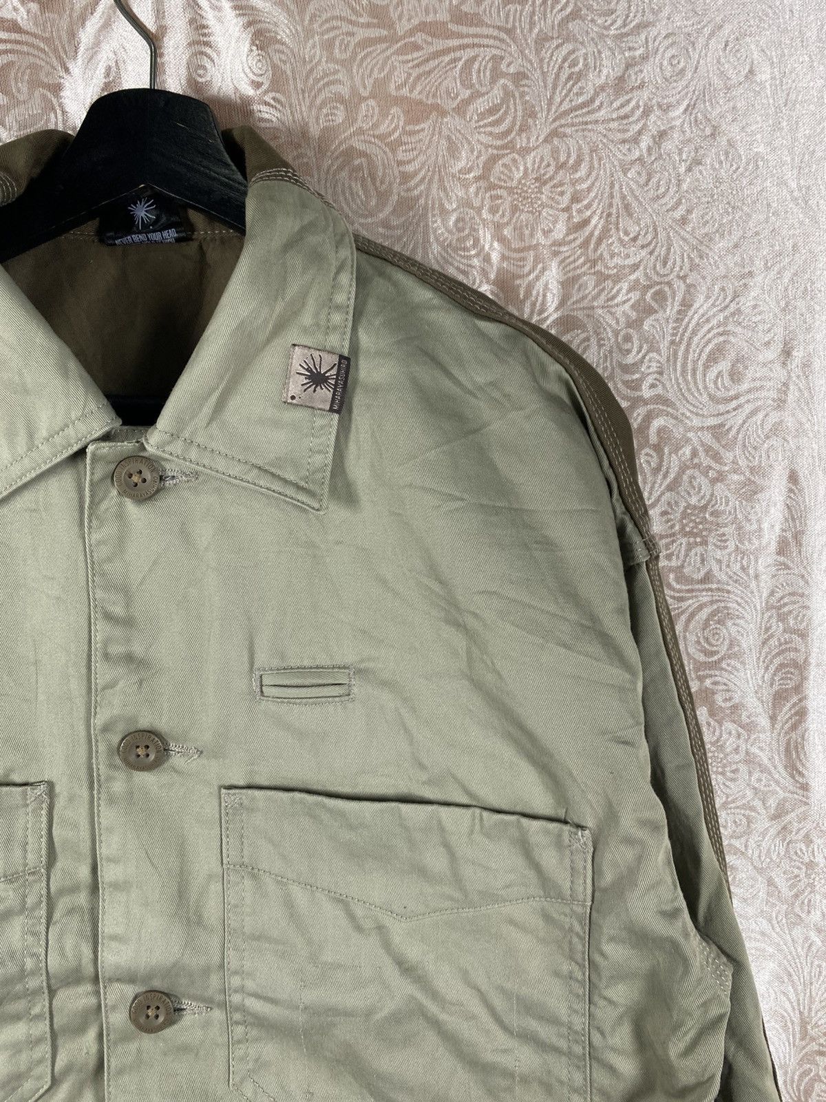 Maison MIHARA YASUHIRO Vintage Mihara Yasuhiro Work Jacket Olive Utility Japan Size US S / EU 44-46 / 1 - 8 Thumbnail