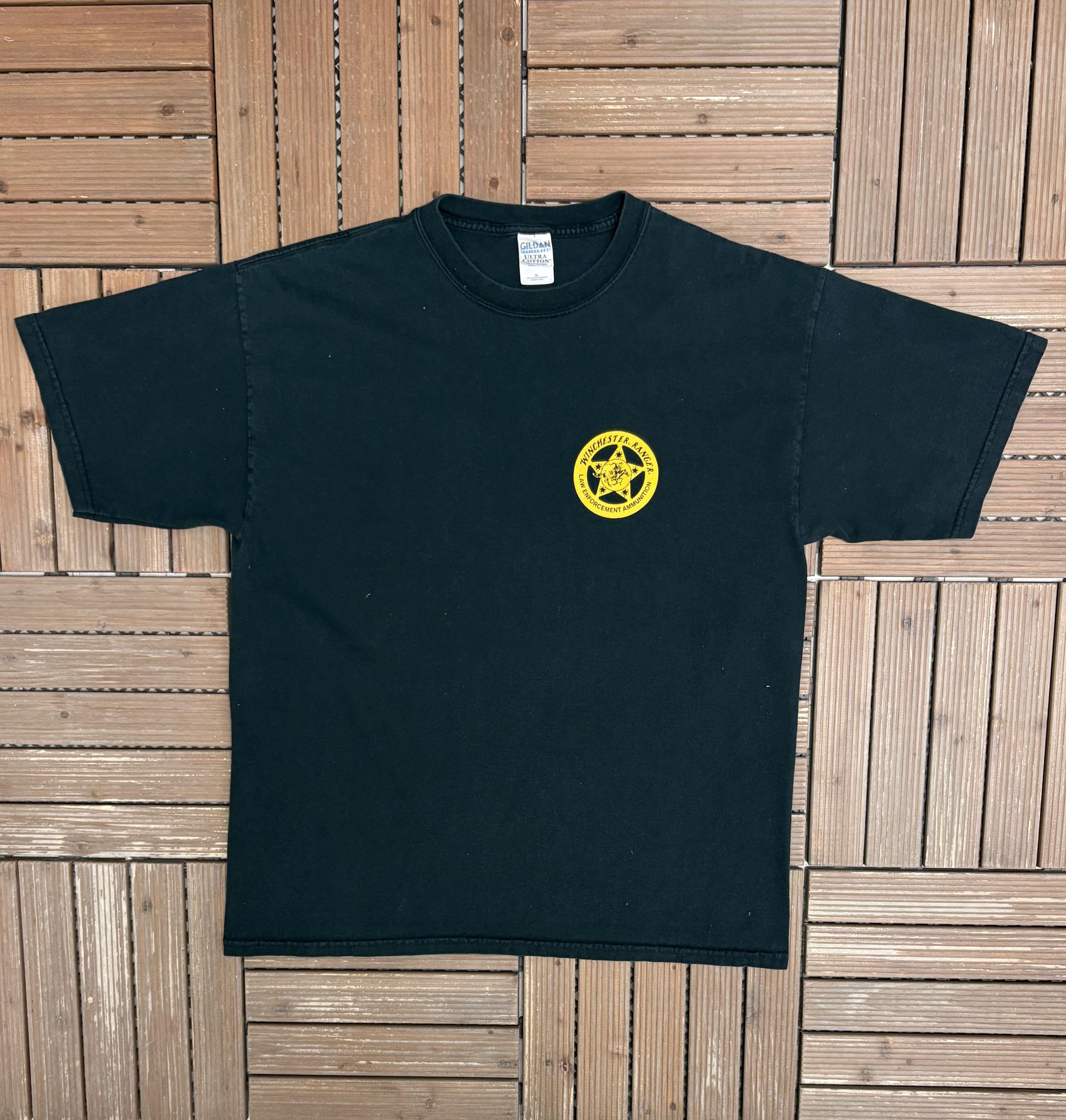 Vintage Winchester Ranger Law Enforcement Ammunition Vintage T-Shirt Size US XL / EU 56 / 4 - 1 Thumbnail