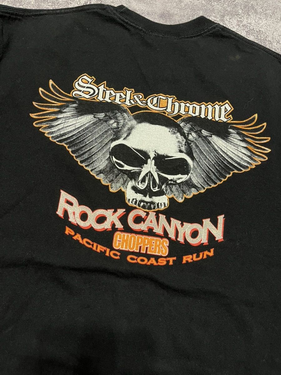 West Coast Choppers Vintage Rock Canyon Choppers Pacific Coast run Size US L / EU 52-54 / 3 - 3 Thumbnail