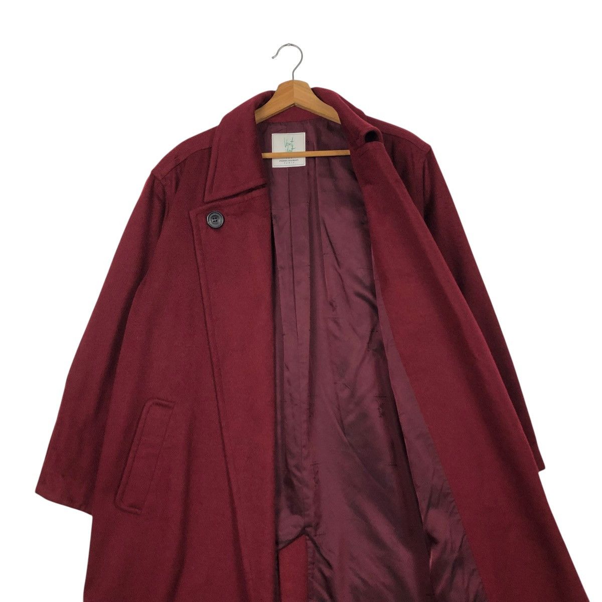 Pierre Balmain 🔥VINTAGE WOOL LONG JACKET PIERRE BALMAIN PARIS Size US M / EU 48-50 / 2 - 16 Thumbnail