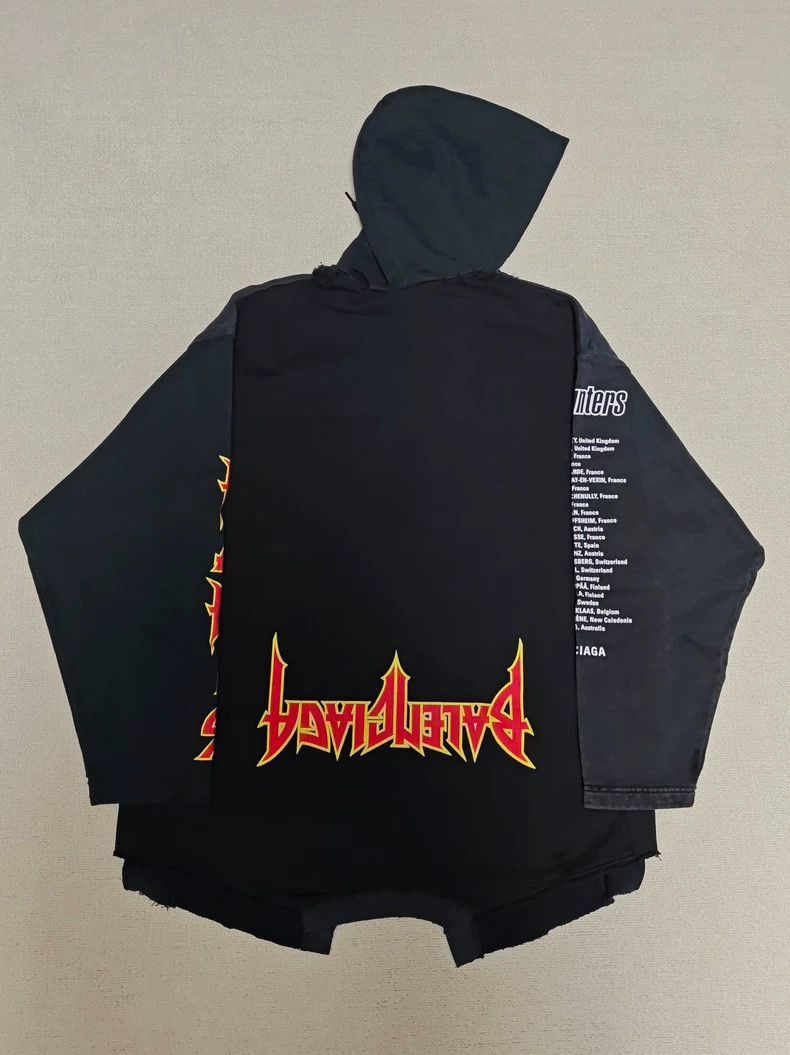 Balenciaga Balenciaga inverted portrait SpeedHunters hooded sweater-25 Size US M / EU 48-50 / 2 - 2 Thumbnail