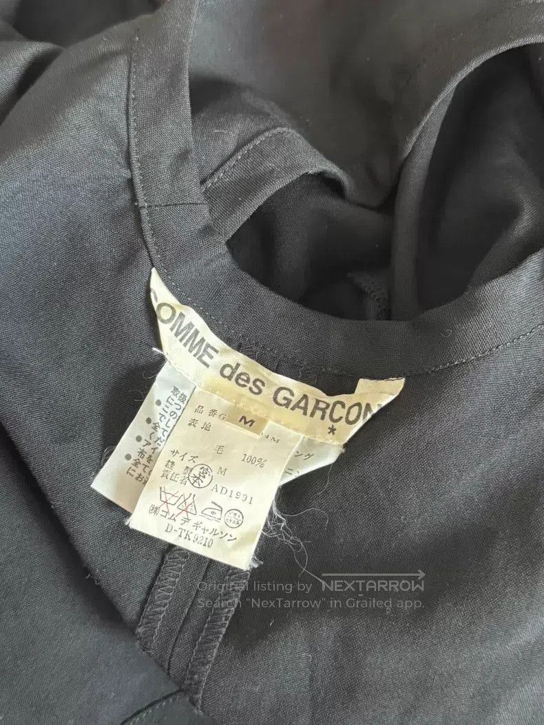 Comme des Garcons Comme des Garcons Black eagle embroidery wrap-around dress Size M / US 6-8 / IT 42-44 - 9 Thumbnail