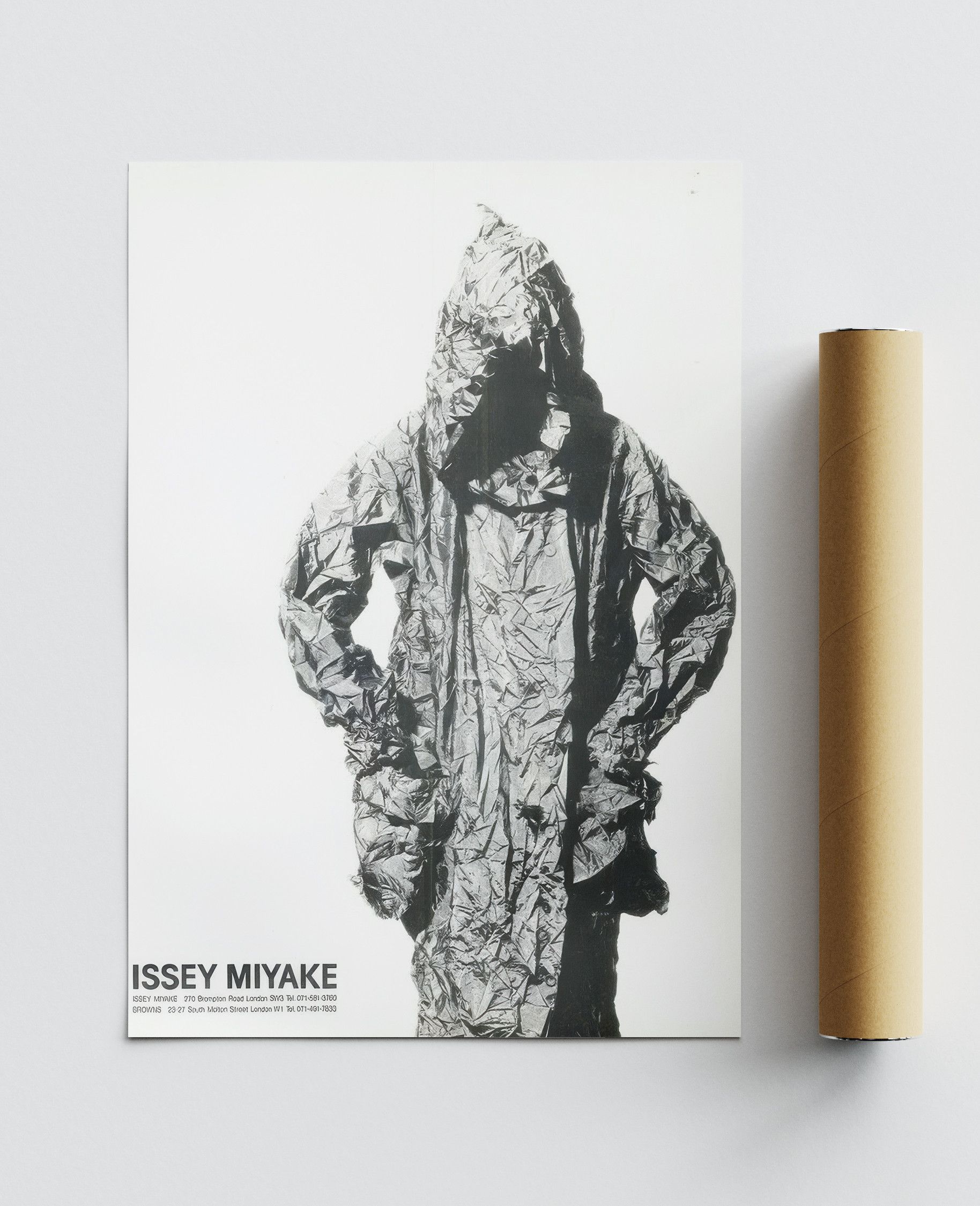 Issey Miyake 90s Issey Miyake Poster Gift Vintage Archive Book Magazine Size ONE SIZE - 3 Thumbnail