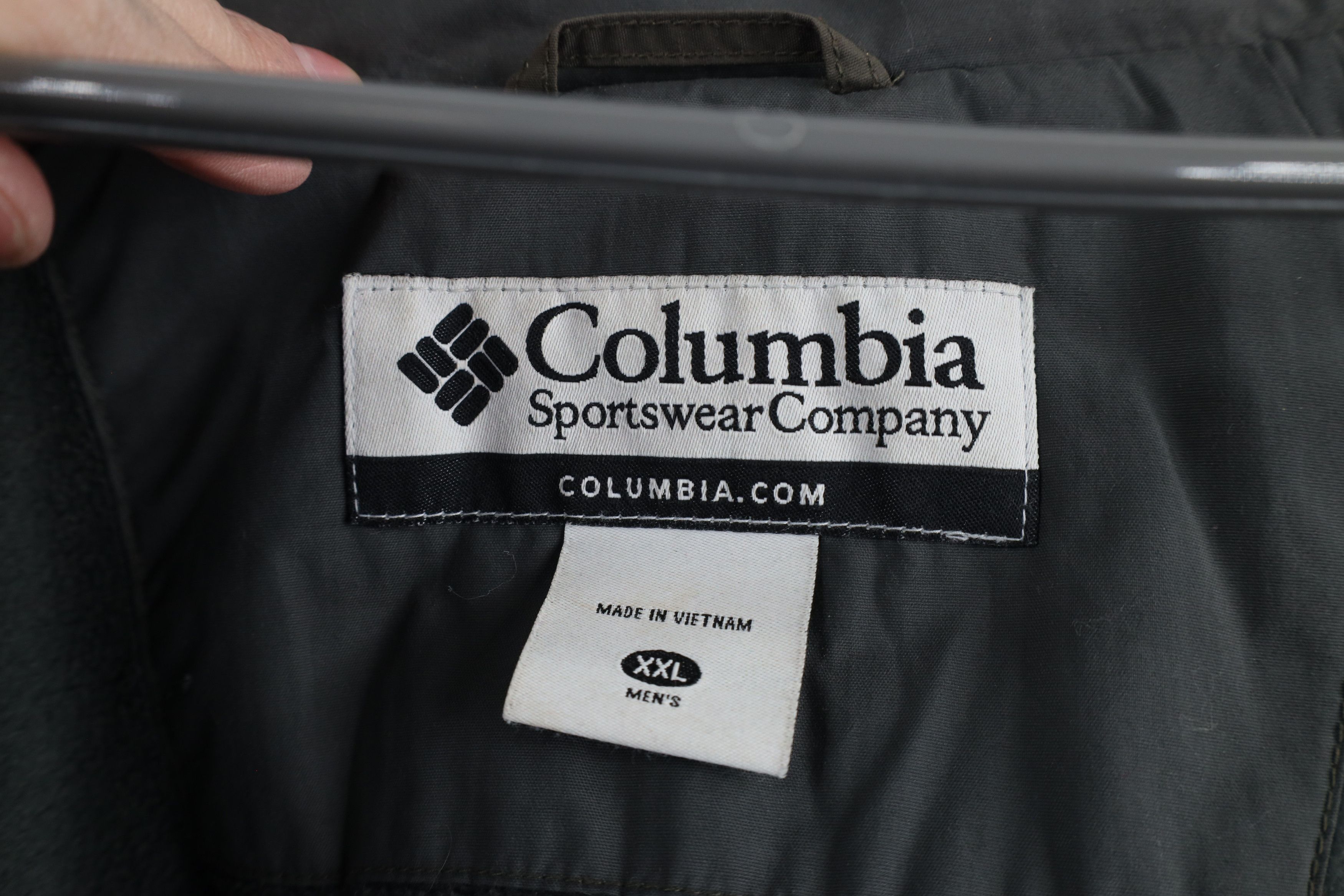 Columbia × Vintage Vintage Columbia Fleece Lined Hooded Winter Jacket Gray Size US XXL / EU 58 / 5 - 8 Thumbnail