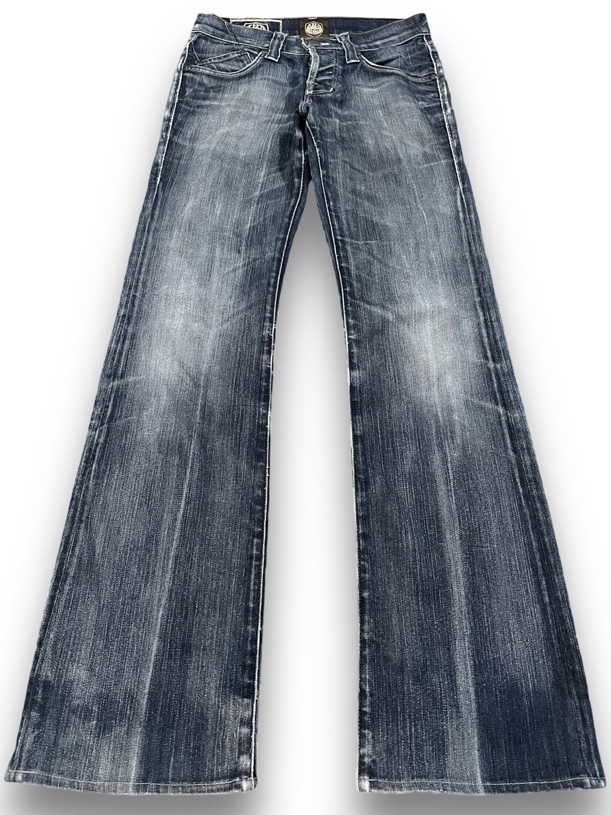 Rock & Republic Vintage Rock and Republic Flare Distressed Denim Size US 29 - 1 Thumbnail