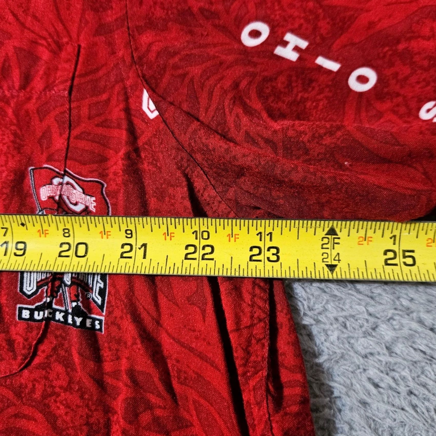 Reyn Spooner VINTAGE Reyn Spooner Ohio State Buckeyes NCAA Football Hawaiian Shirt Mens Large Size US L / EU 52-54 / 3 - 6 Thumbnail