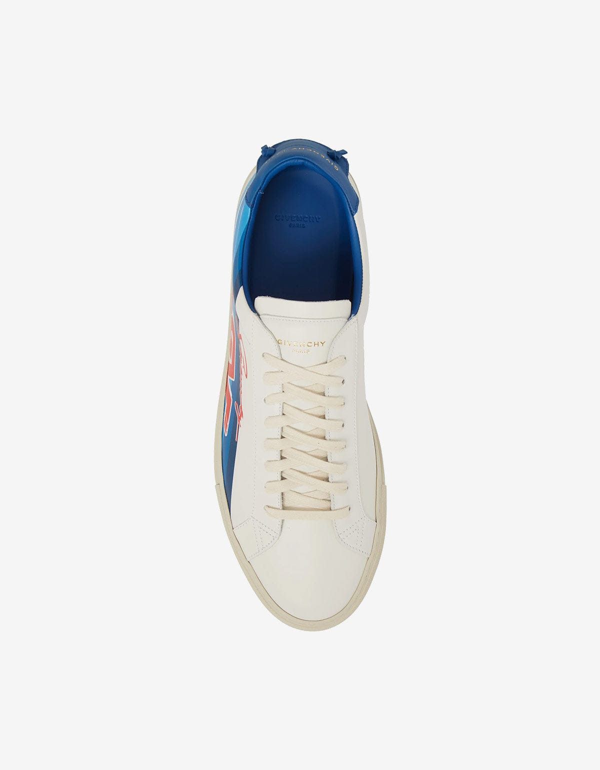 Givenchy Givenchy White GV Motocross Print Trainers Size US 7 / EU 40 - 4 Thumbnail