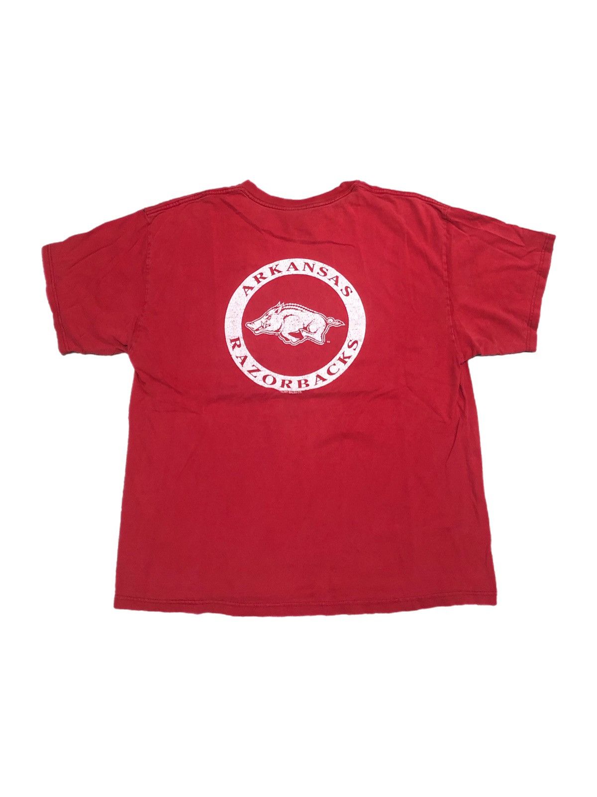 Delta Vintage Arkansas Razorbacks College Football Tee 90s Size US XL / EU 56 / 4 - 1 Thumbnail