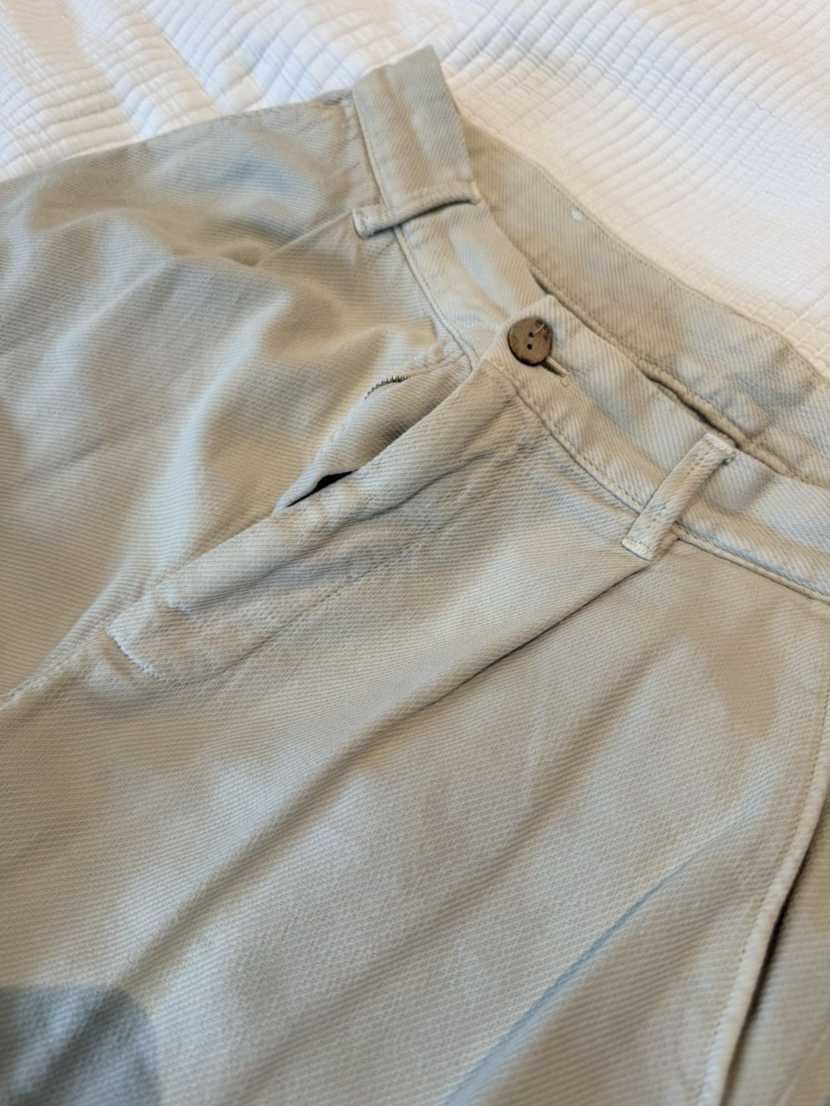 Zara Zara beige pant Size US 32 / EU 48 - 2 Thumbnail
