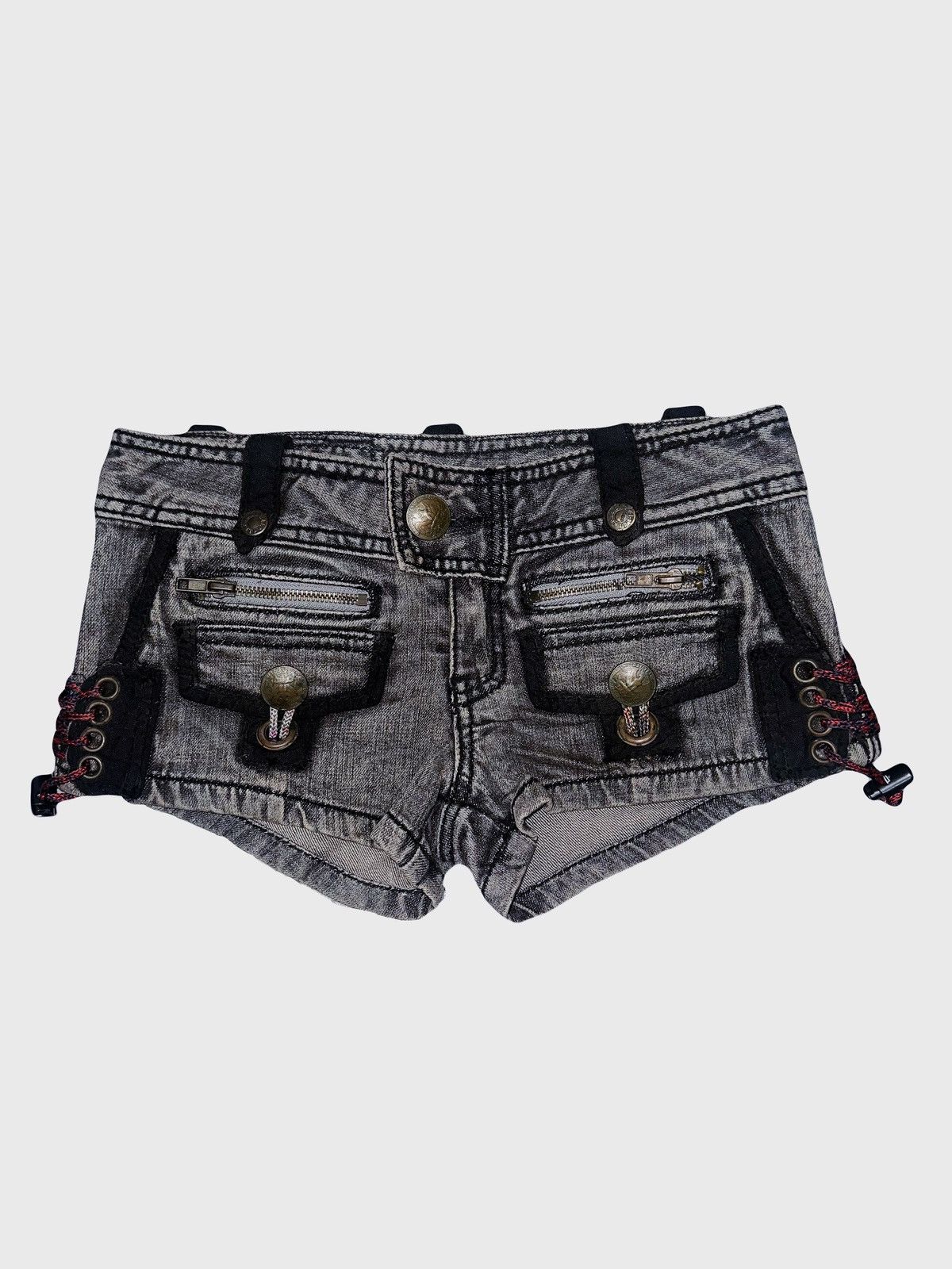 Japanese Brand ➕Super Rare D.i.a. Gyaru shorts 💗🖤 Size 26" / US 2 / IT 38 - 1 Thumbnail