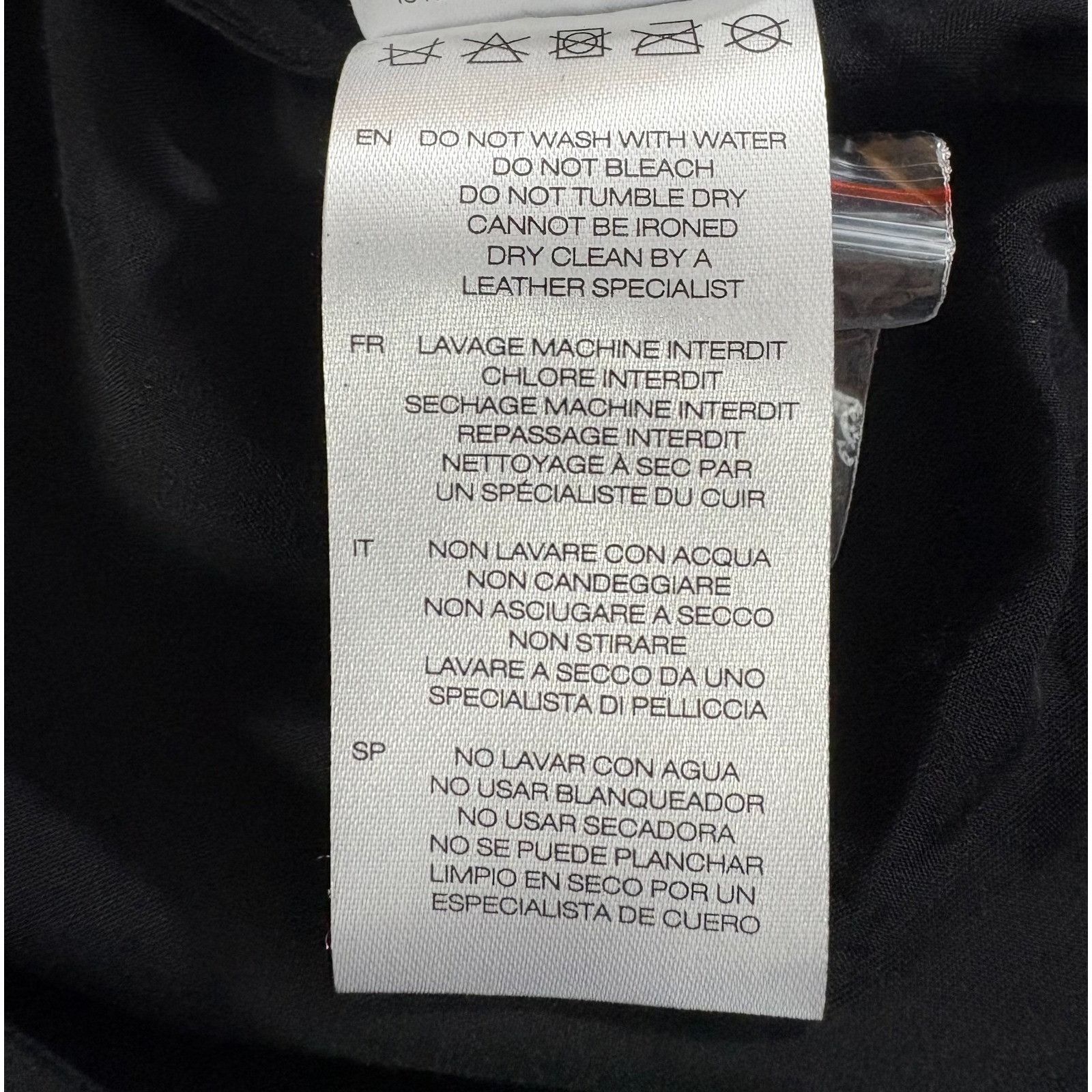 Iro Iro Paris Lamb Leather Kolmar Cropped Moto Jacket Sz 40 US L Size L / US 10 / IT 46 - 5 Thumbnail