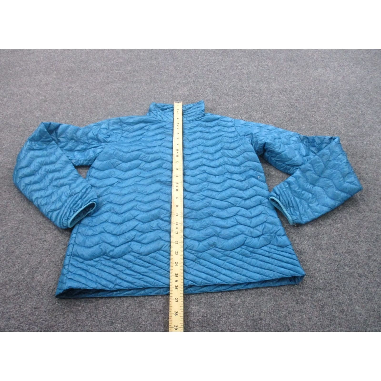 Patagonia Patagonia Jacket Womens S Puffer Down Quilted Ultralight Zig Zag 84740 Blue Nylon Down Insulated Windproof Size S / US 4 / IT 40 - 3 Thumbnail