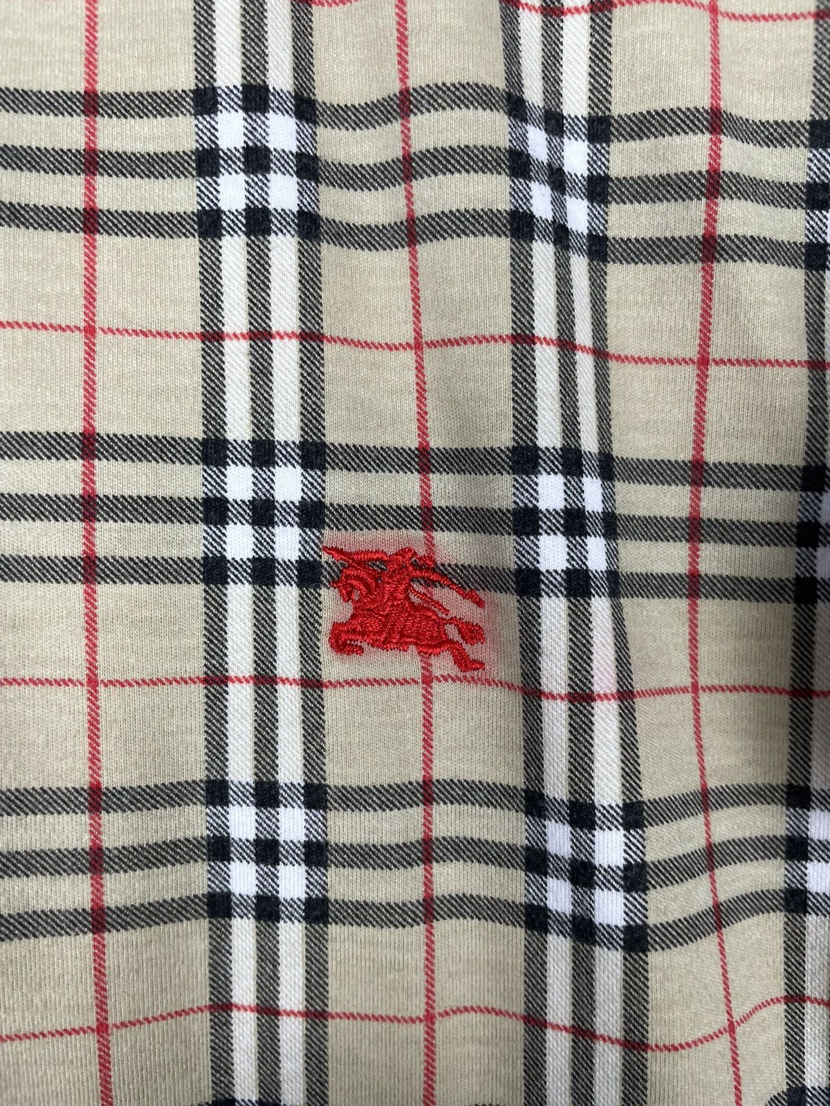 Burberry × Designer × Vintage Vintage Burberry Nova Check Shirt Size US M / EU 48-50 / 2 - 3 Thumbnail
