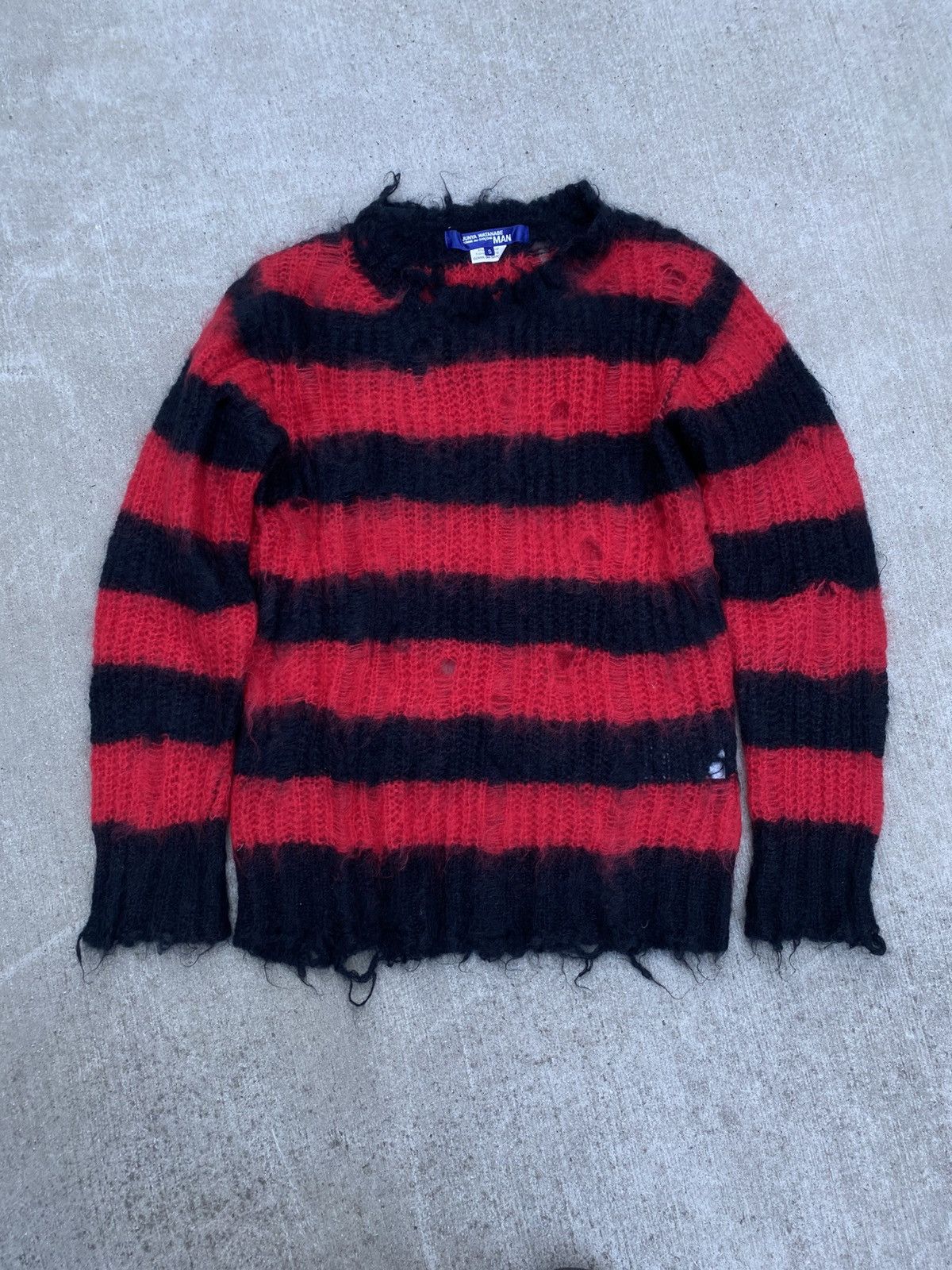 Comme des Garcons Junya striped mohair Size US S / EU 44-46 / 1 - 1 Thumbnail