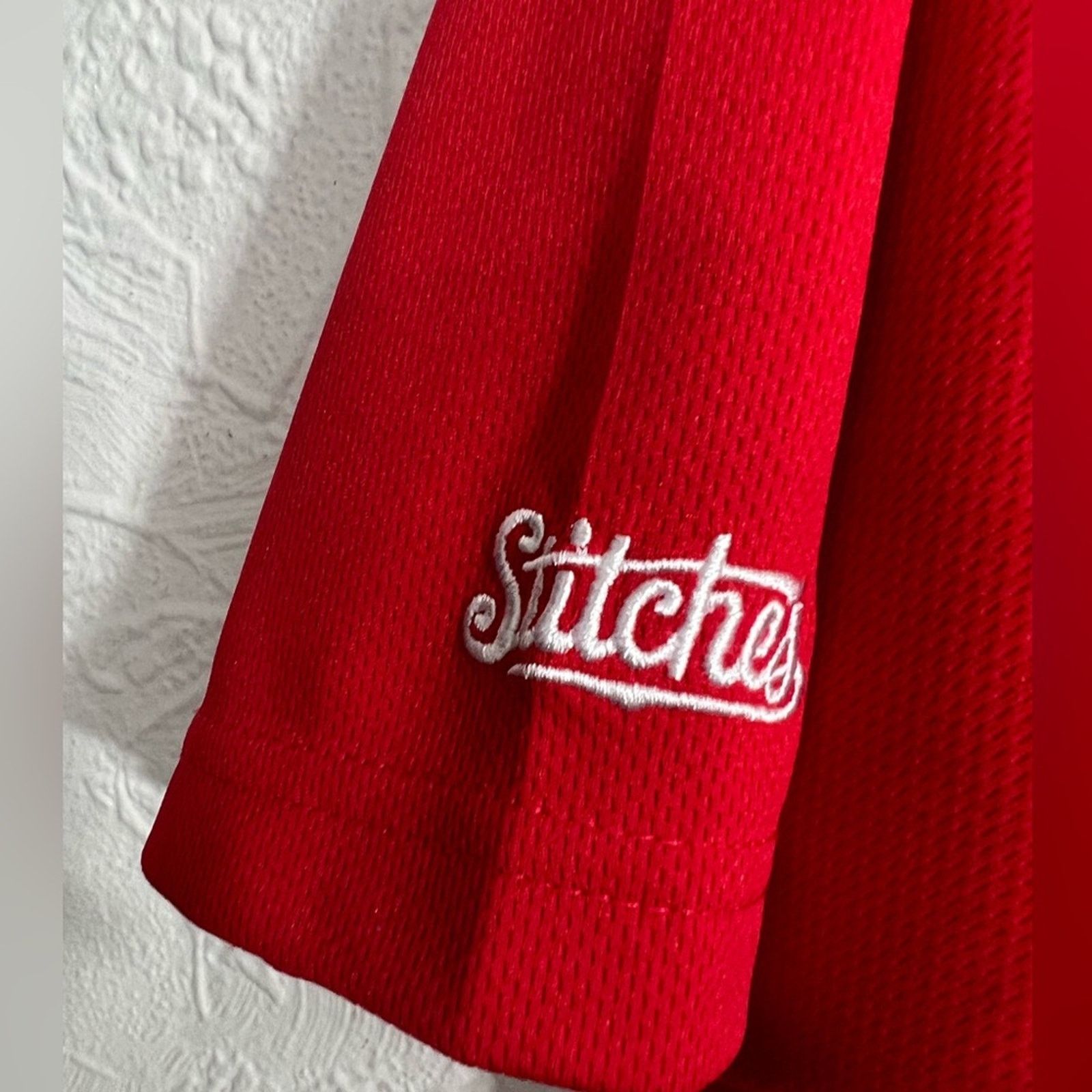 Stitch's Jeans Cincinnati Reds Baseball Jersey Men’s XL Sewn Stitches CLEAN Size US XL / EU 56 / 4 - 4 Thumbnail