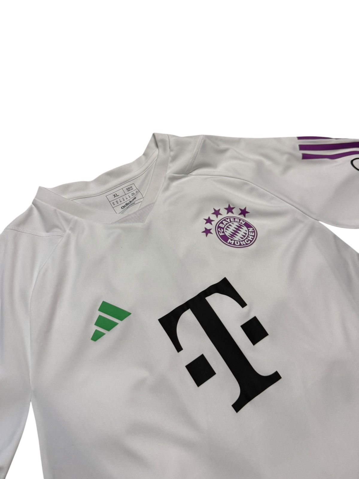 Adidas × Vintage 2024 Adidas Bayern Munich training soccer jersey football Size US L / EU 52-54 / 3 - 2 Thumbnail