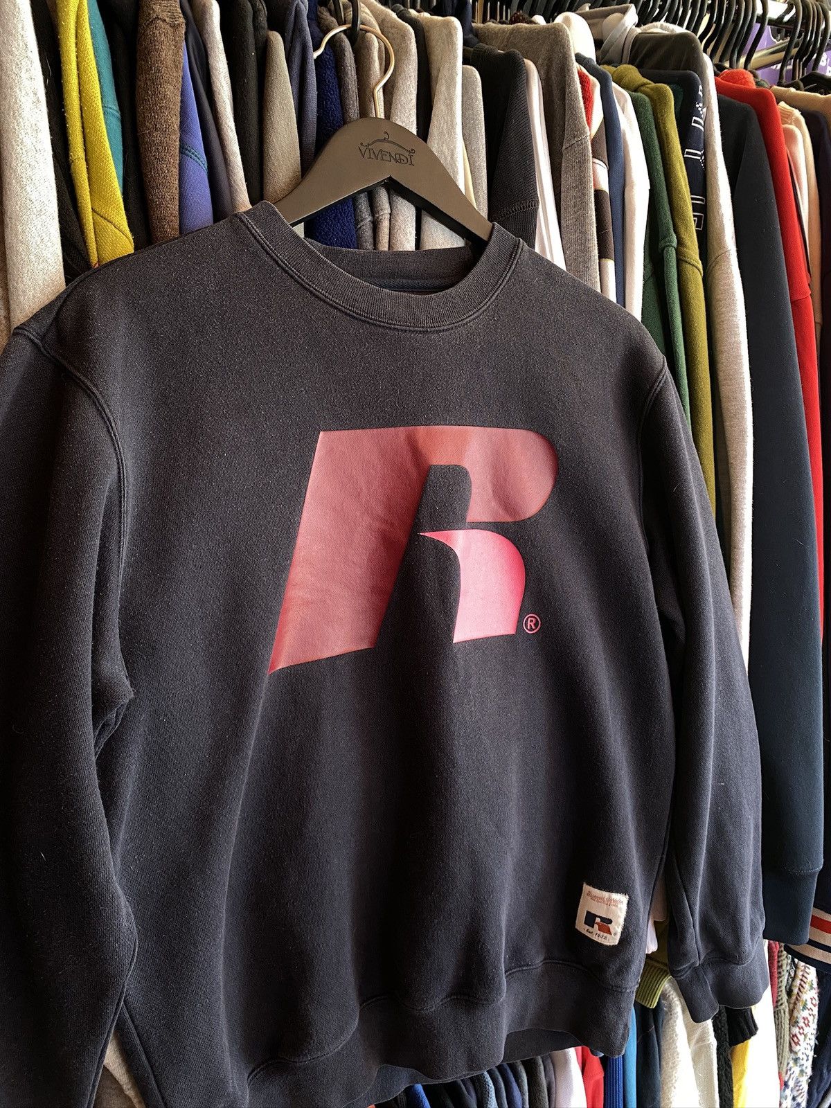 Russell Athletic VINTAGE RUSSELL ATHLETIC BIG LOGO SWEATSHIRT Y2k style Size US S / EU 44-46 / 1 - 2 Thumbnail