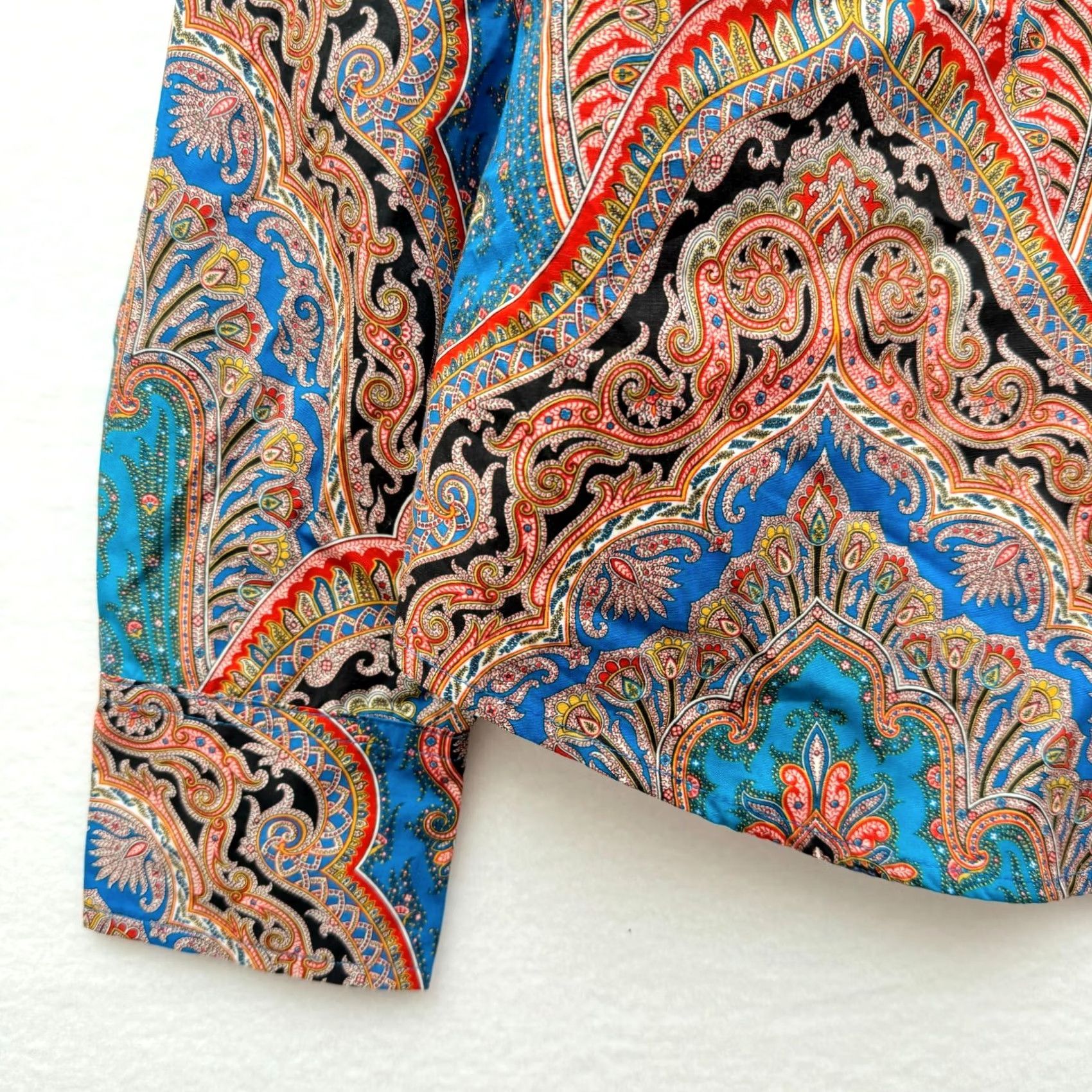 J.Crew J.CREW Shirt Womens 6 Slim Button-Up Paisley NWT Multicolor Long Sleeve Collared Size M / US 6-8 / IT 42-44 - 2 Thumbnail