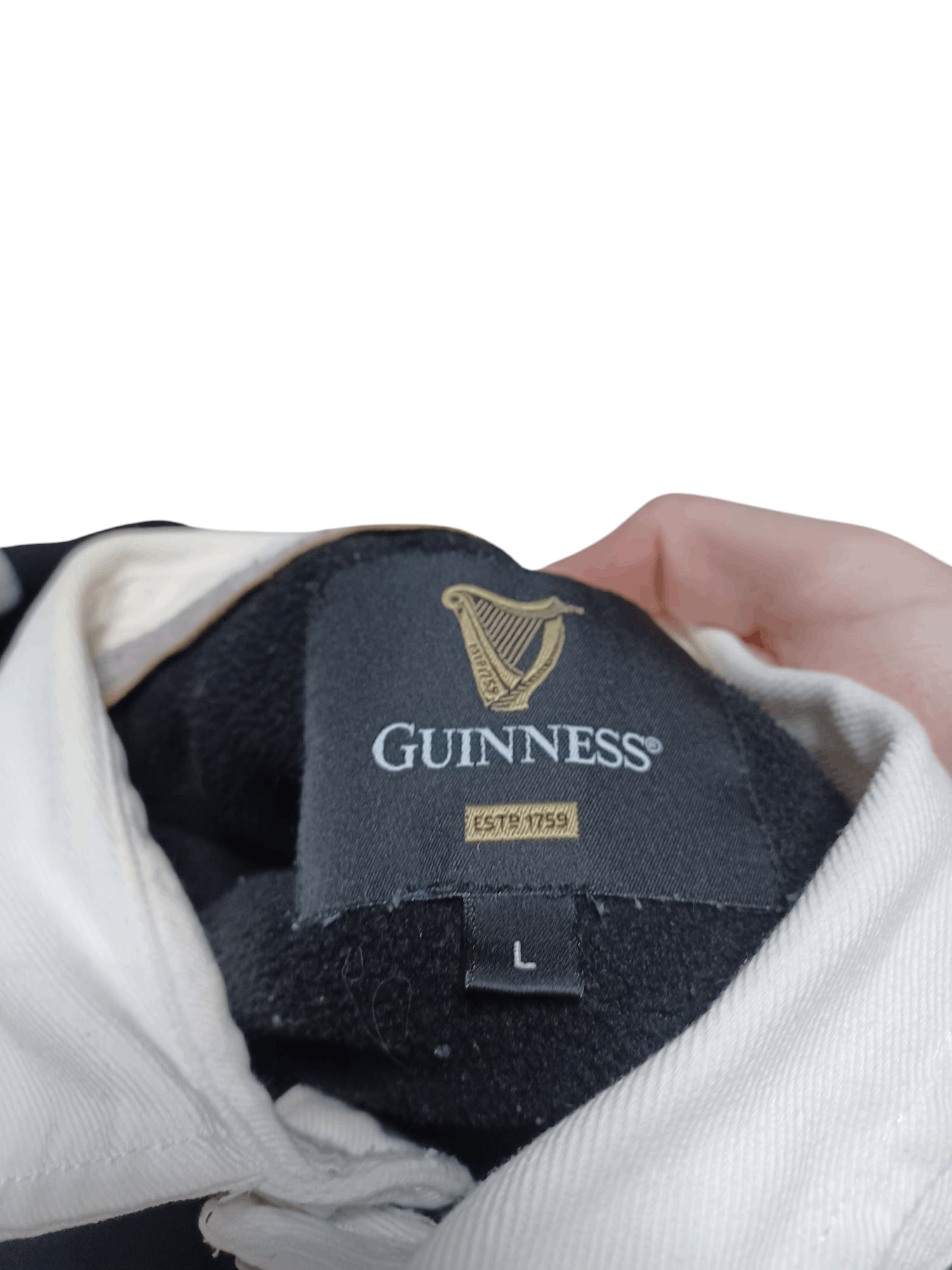 Other GUINNESS OFFICIAL MERCH FLEECE RUGBY SHIRT Size US L / EU 52-54 / 3 - 4 Thumbnail