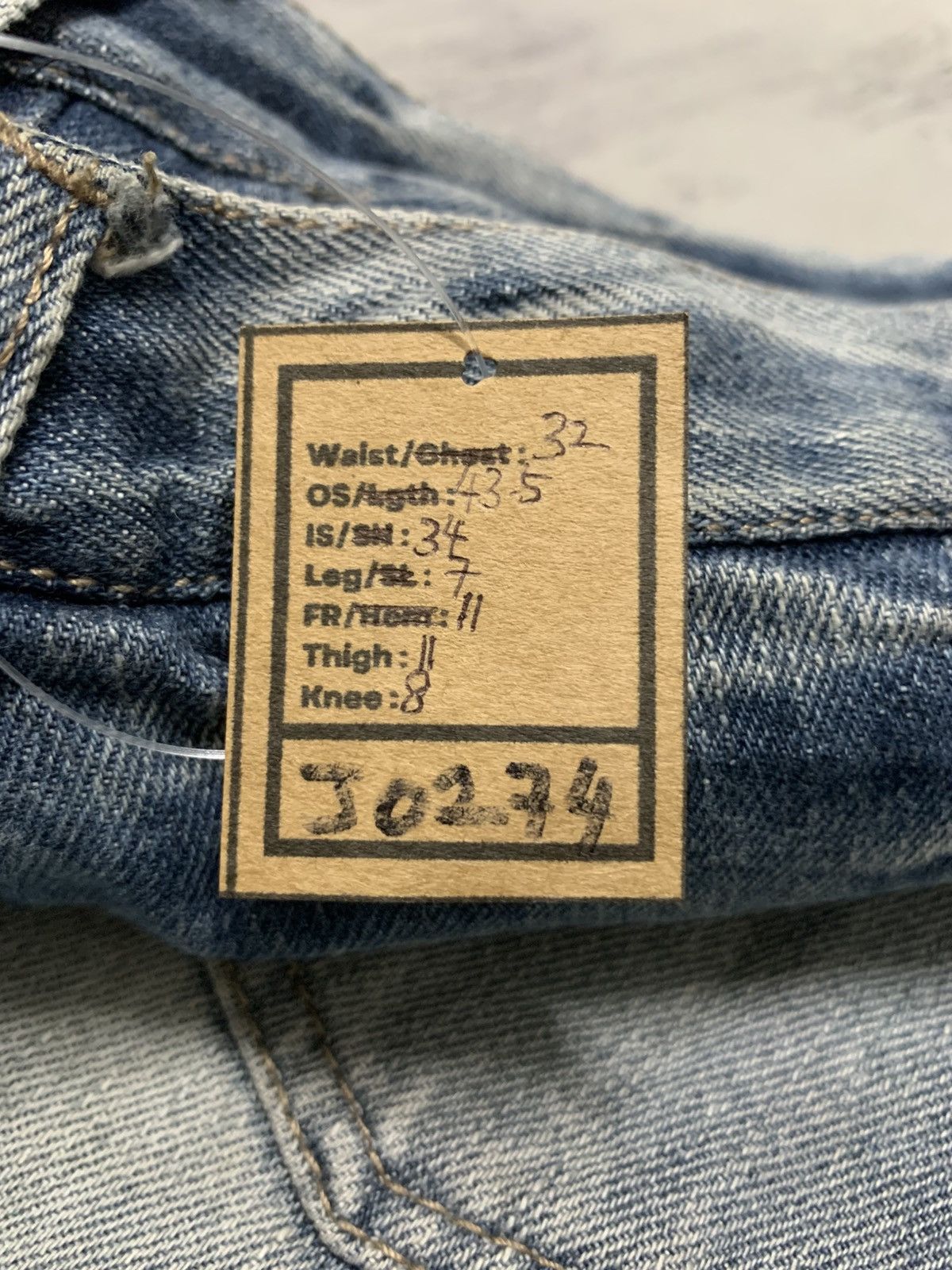 Japanese Brand Zerosail Japanese Brand Double Waist Punk Denim Size US 32 / EU 48 - 13 Thumbnail