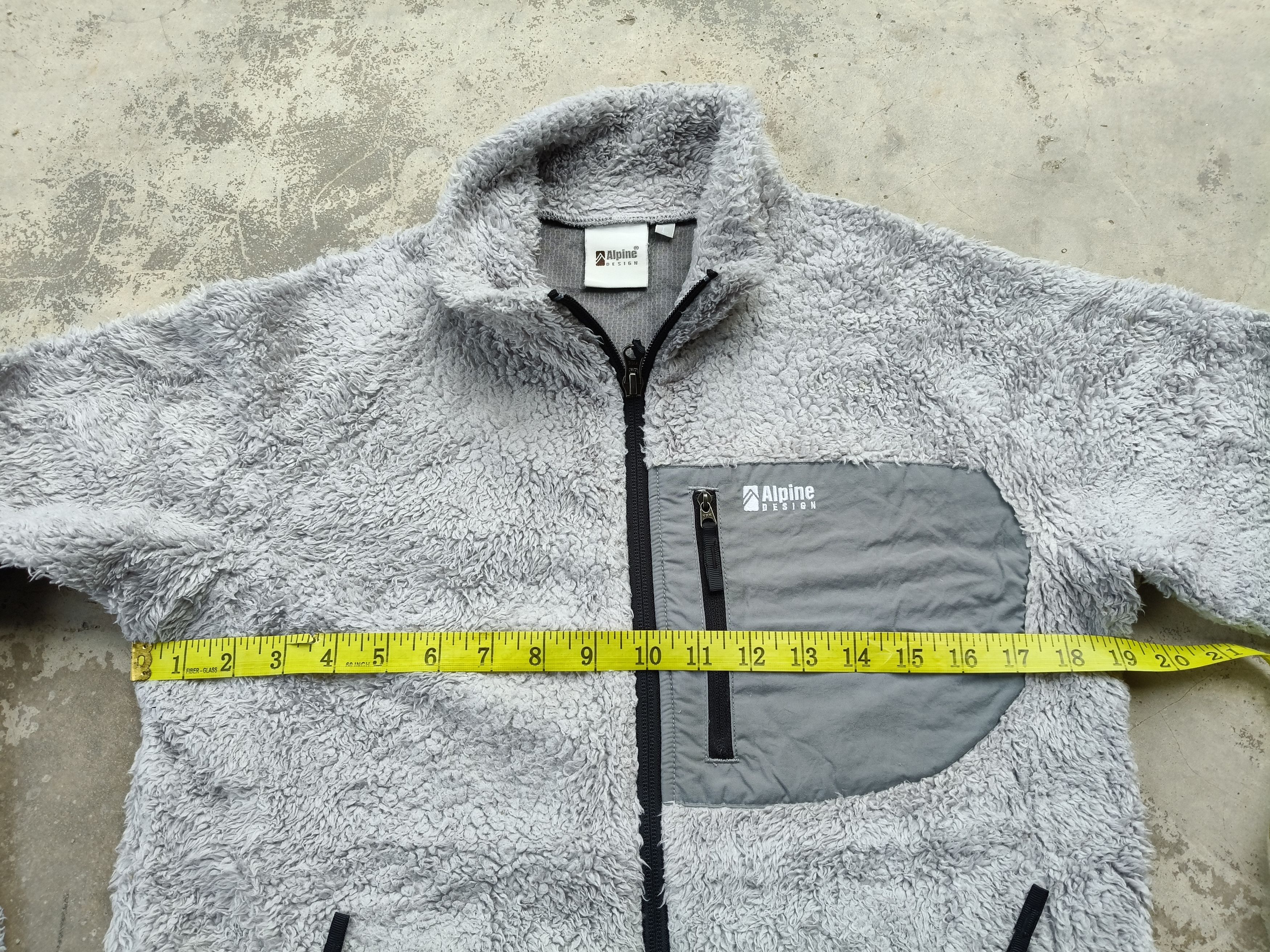 Japanese Brand Alpine Design Sherpa Fleece Jacket Size L / US 10 / IT 46 - 11 Thumbnail