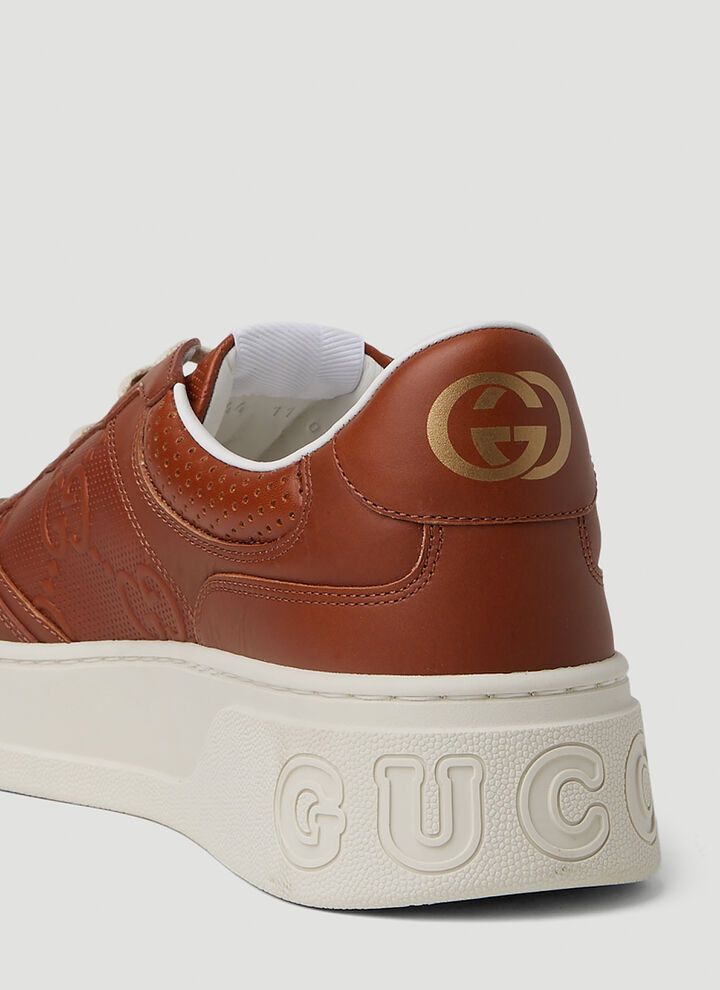 Gucci o1s1wg110425 Men's GG Sneakers in Tan Size US 8.5 / EU 41-42 - 6 Thumbnail