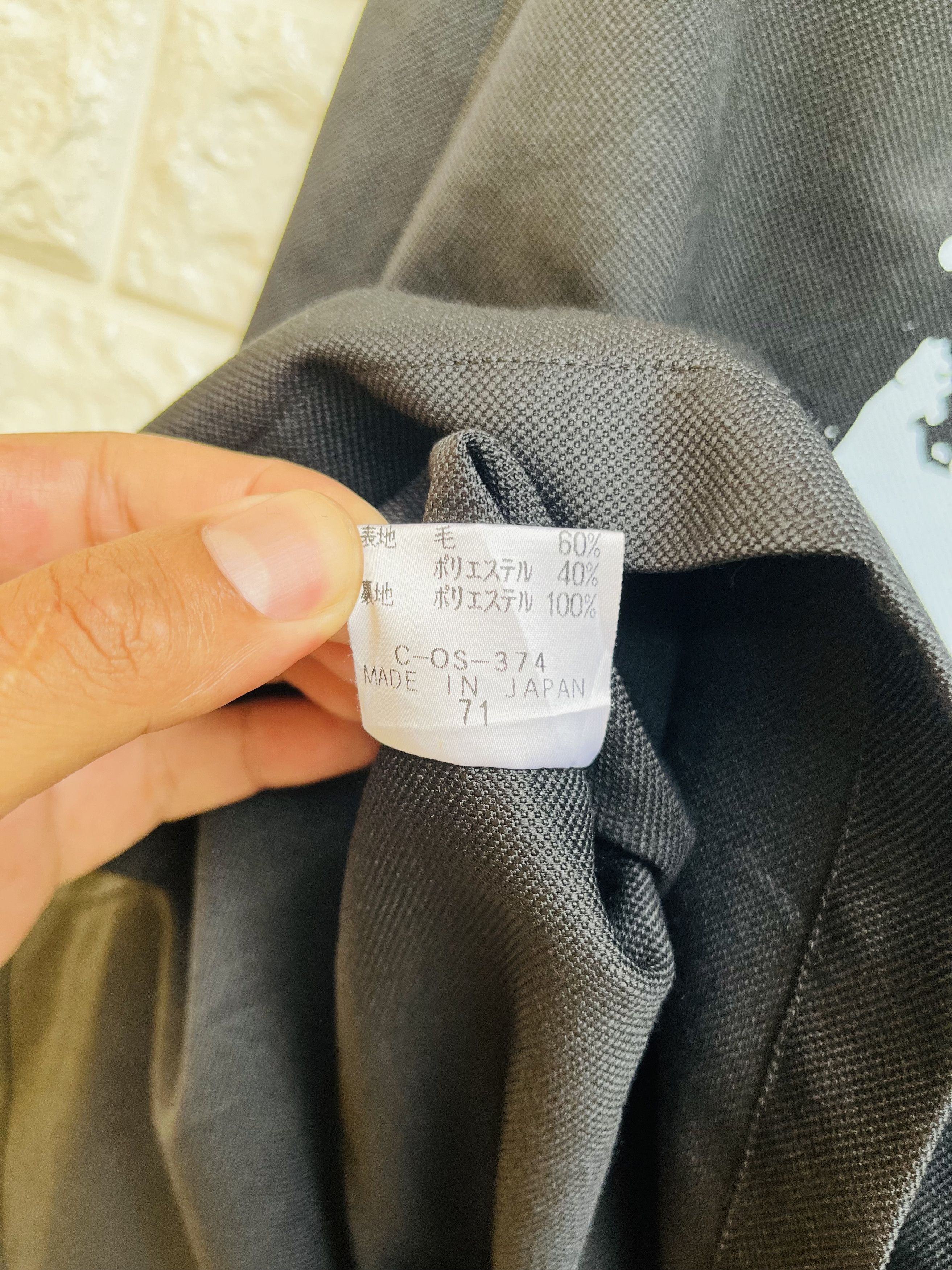 Japanese Brand × Vintage × Yohji Yamamoto Vintage Yohji Yamamoto Misfit Japanese Designer Style Size US L / EU 52-54 / 3 - 10 Thumbnail