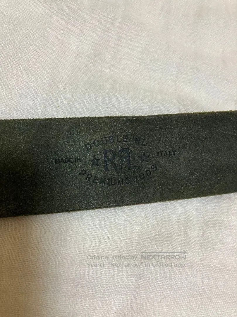 RRL Ralph Lauren RRL Early Vintage Octagonal Buckle Belt. Size ONE SIZE - 5 Thumbnail