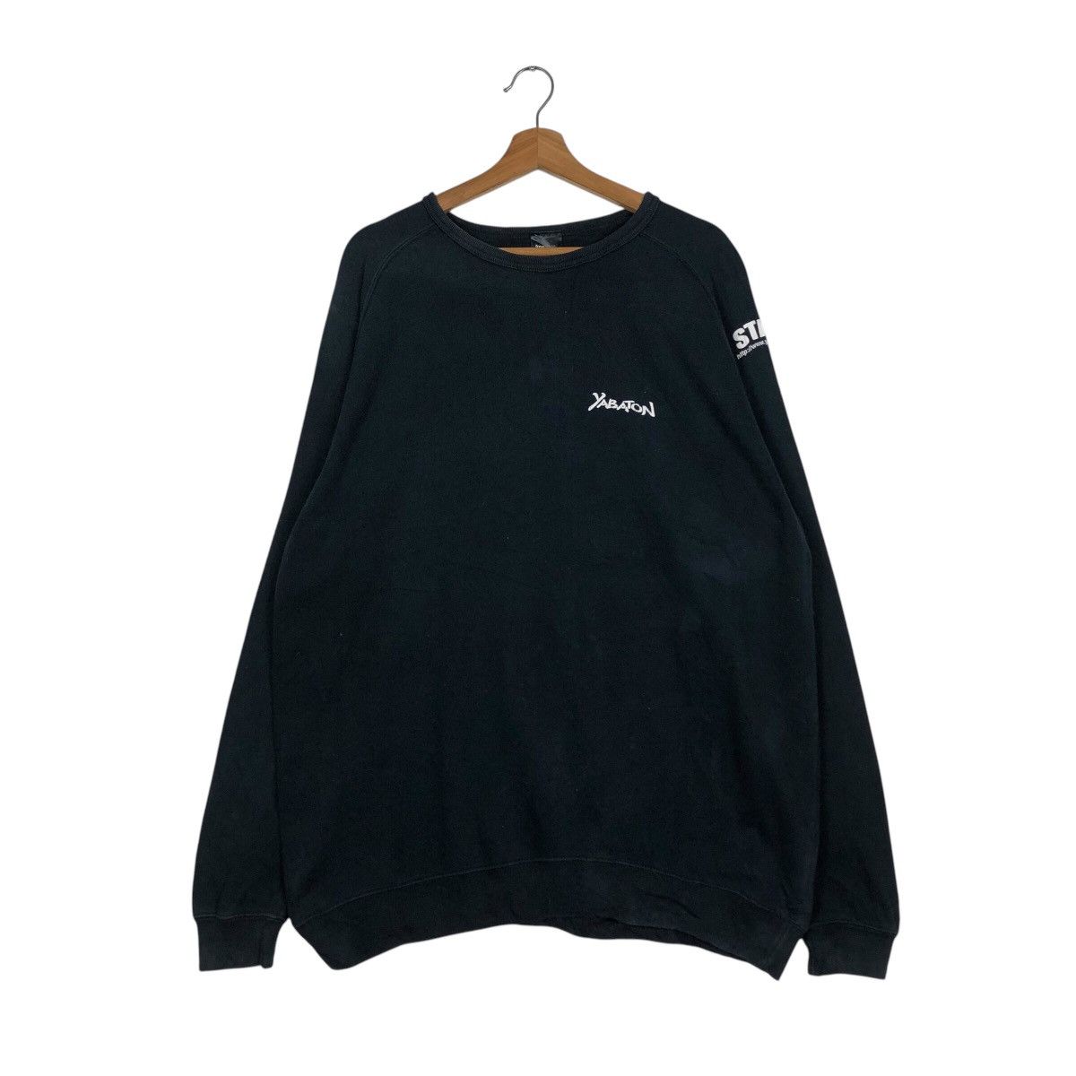 Japanese Brand × Vintage 📌Vintage Sweatshirt Yabaton Big Logo Cartoon Network Size US L / EU 52-54 / 3 - 4 Thumbnail
