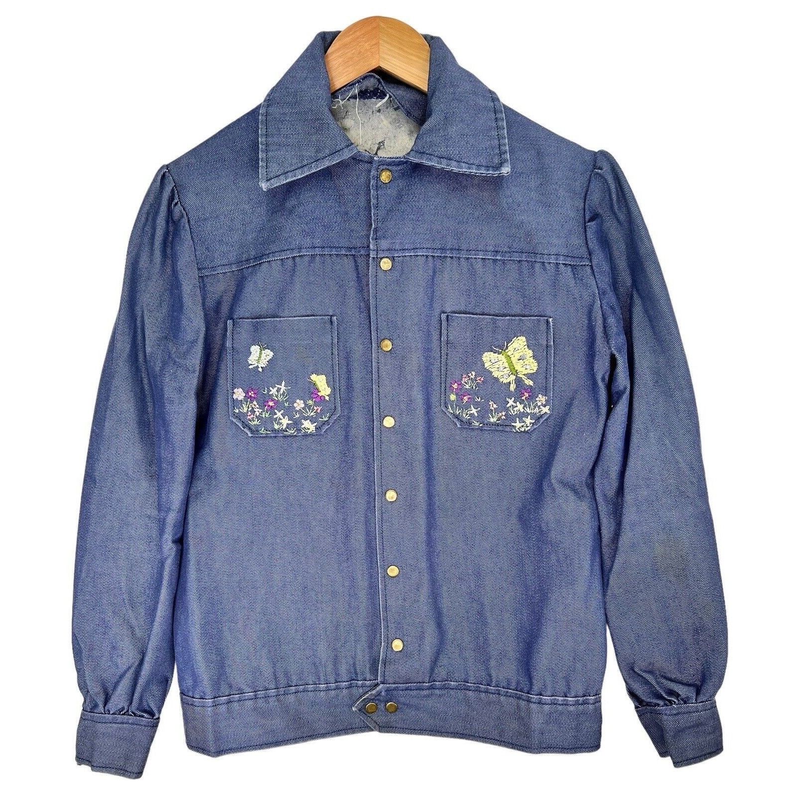 VTG 50s JC Penney Selvedge Chain Stitch Denim Jacket Size M