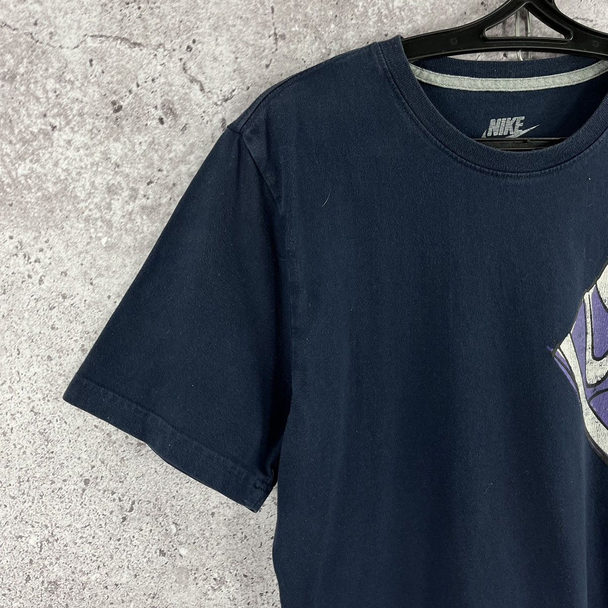 Nike × Vintage Vintage Nike T-Shirt High Force Logo Y2K Drill Navy Size S Size US S / EU 44-46 / 1 - 2 Thumbnail