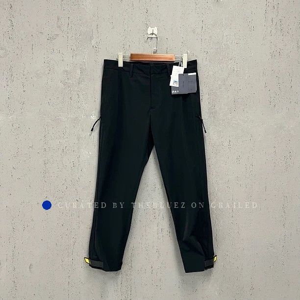 Prada Sleek Black Casual Trousers in Size 32 Size US 32 / EU 48 - 1 Thumbnail